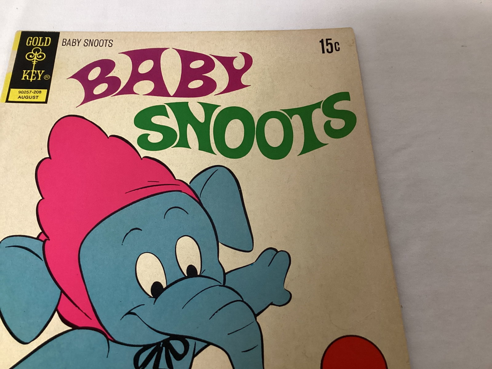 Baby Snoots 9 Gold Key Comic Book - 3
