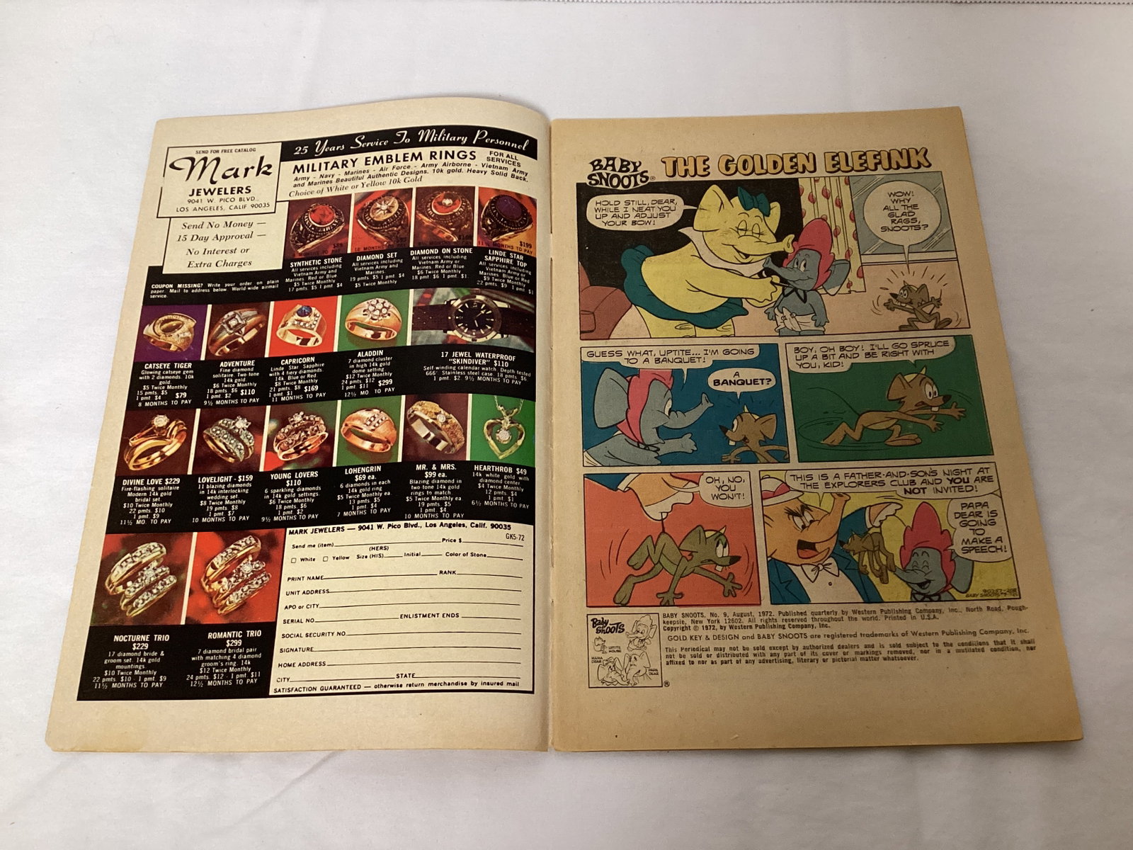 Baby Snoots 9 Gold Key Comic Book - 6
