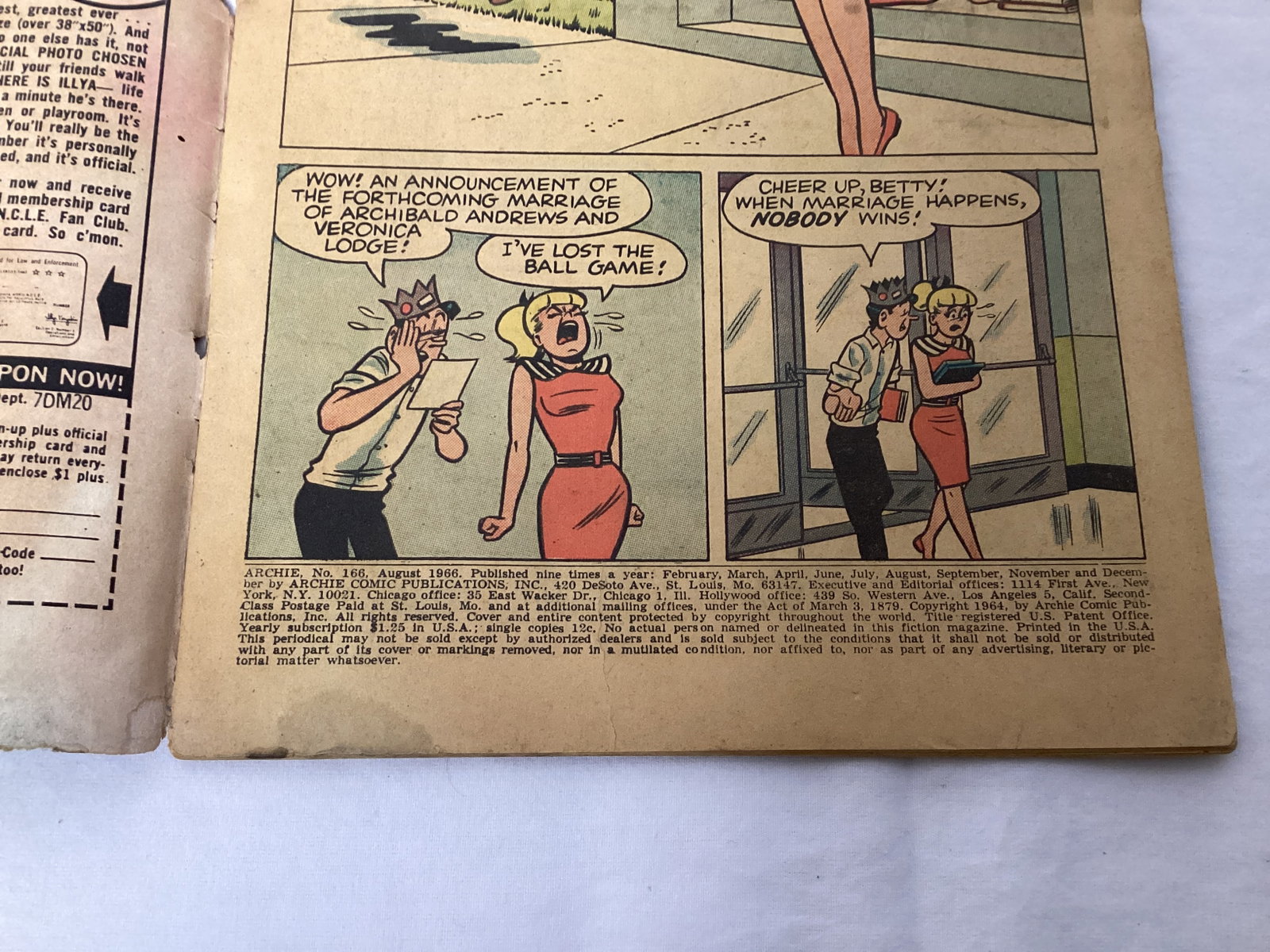 Archie 166 Comic Book - 7