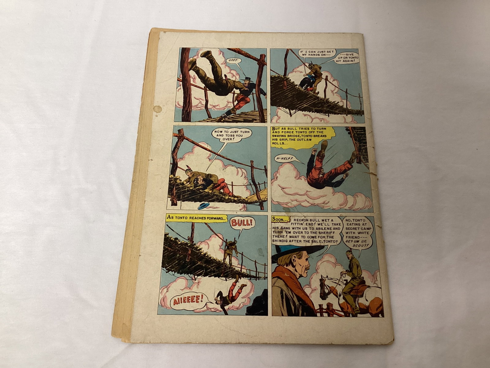 Tonto 6 Dell Western Comic Book - 8