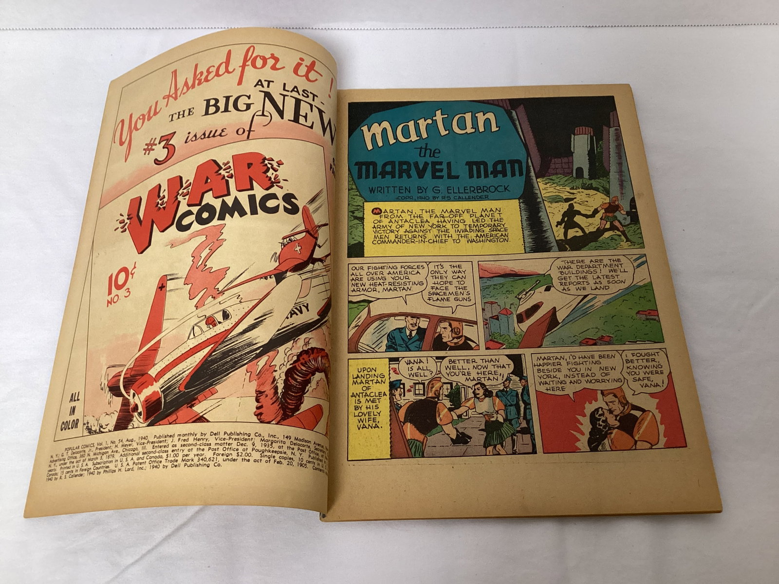Popular Comics 54 Dell Comic Book - 6