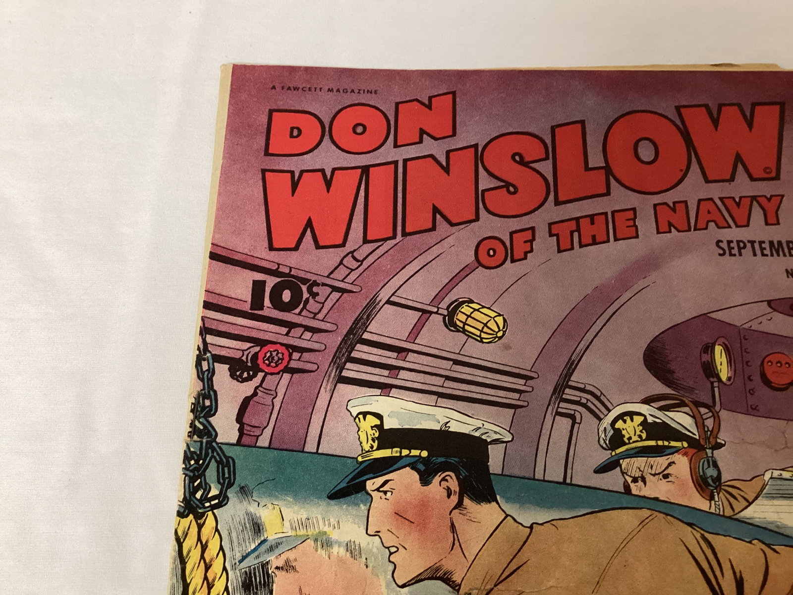 Don Winslow of the Navy 19 Fawcett Comic Book - 2