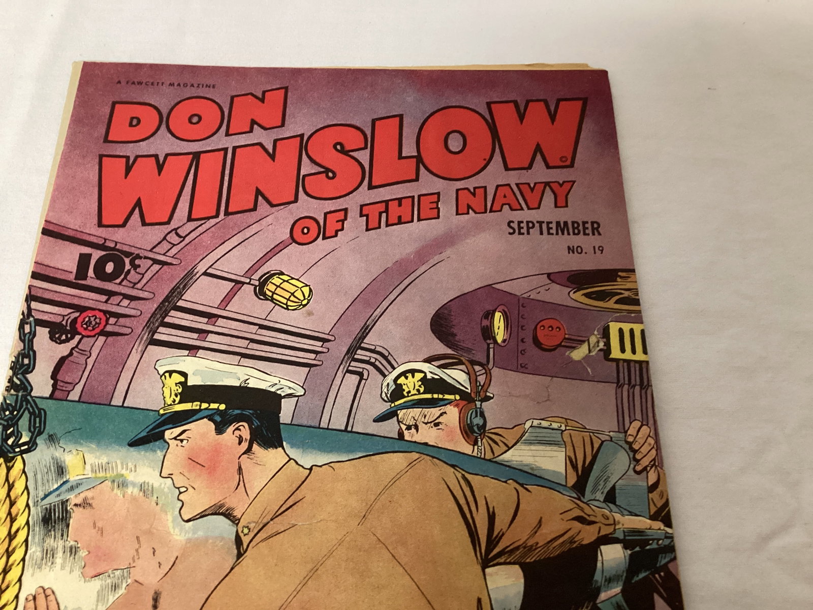 Don Winslow of the Navy 19 Fawcett Comic Book - 3