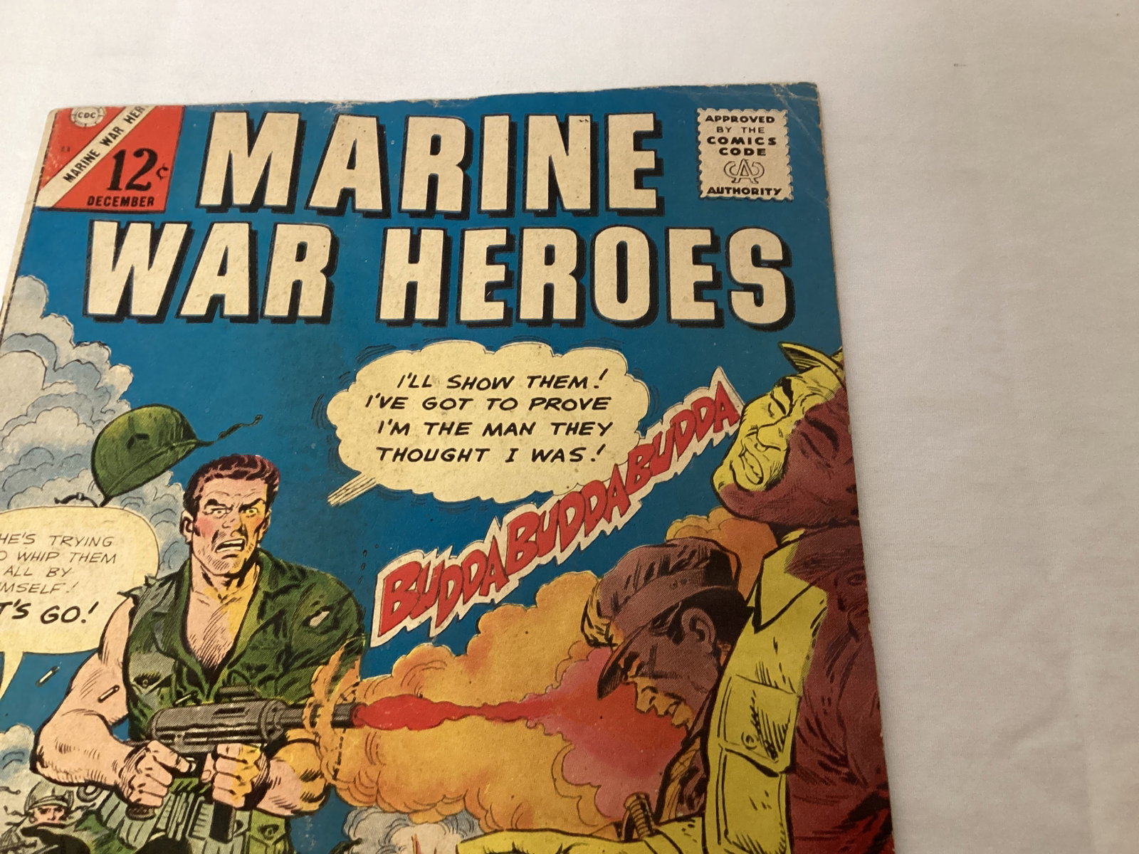 Marine War Heroes 11 Charlton Comic Book - 3