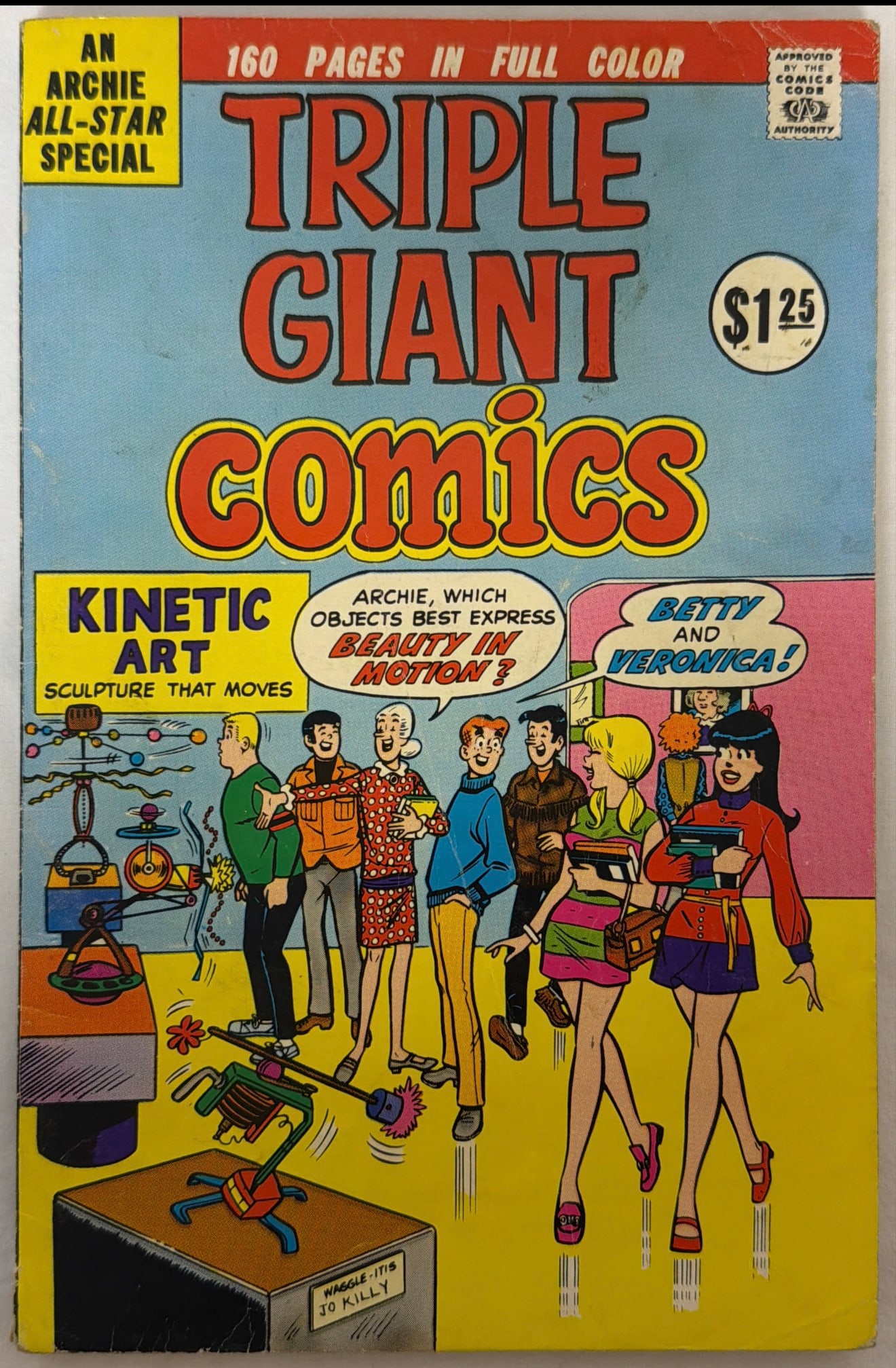 Triple Giant Comics 247 Archie Comic Book: 1975, please preview and see all photos for condition