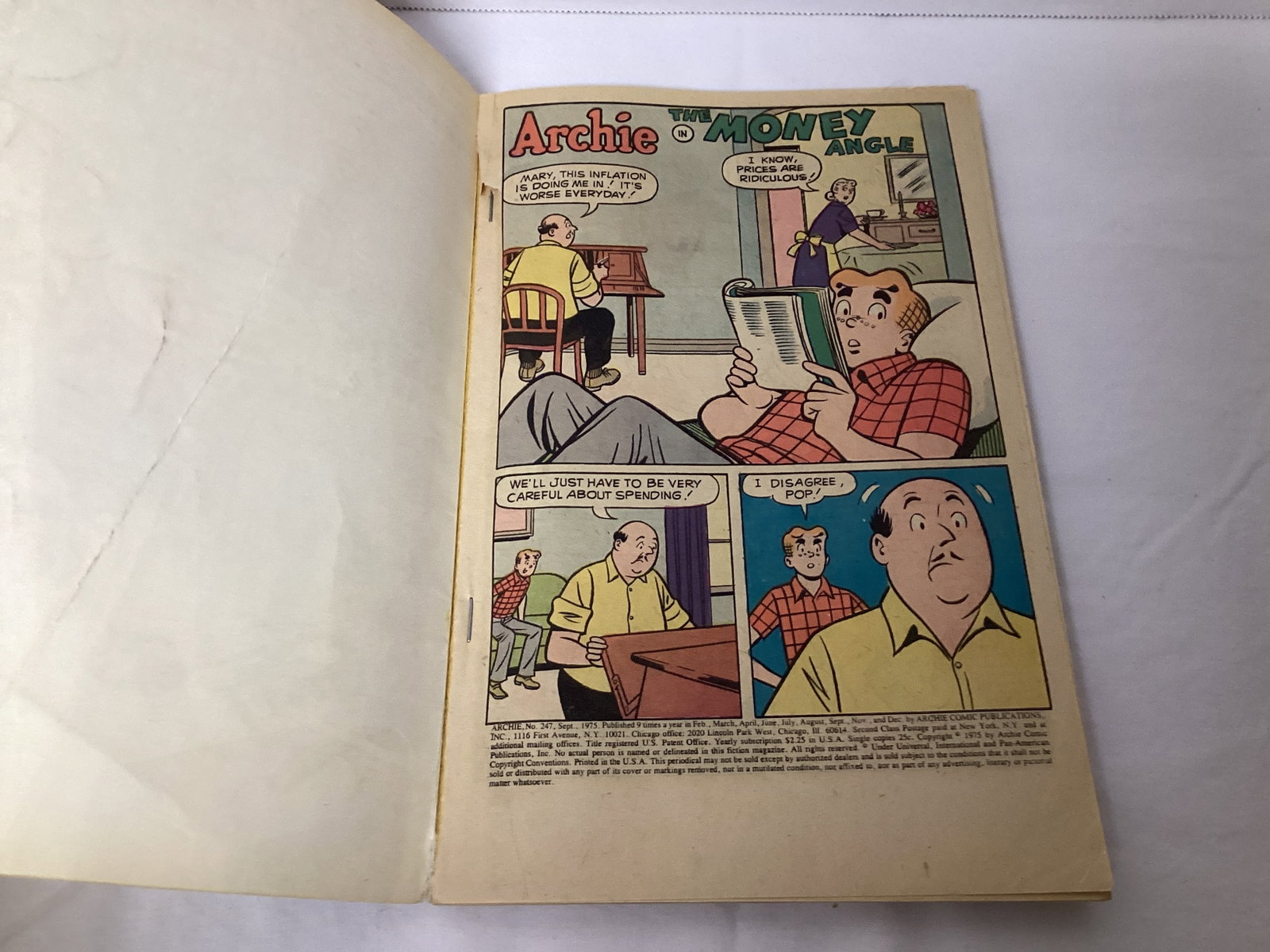 Triple Giant Comics 247 Archie Comic Book - 6