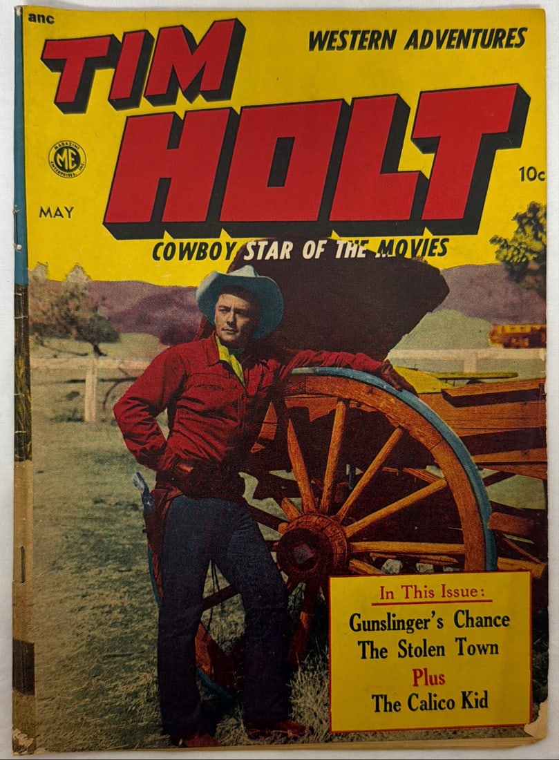 Tim Holt 6 Magazine Enterprises Western Comic Book (1 of 8)
