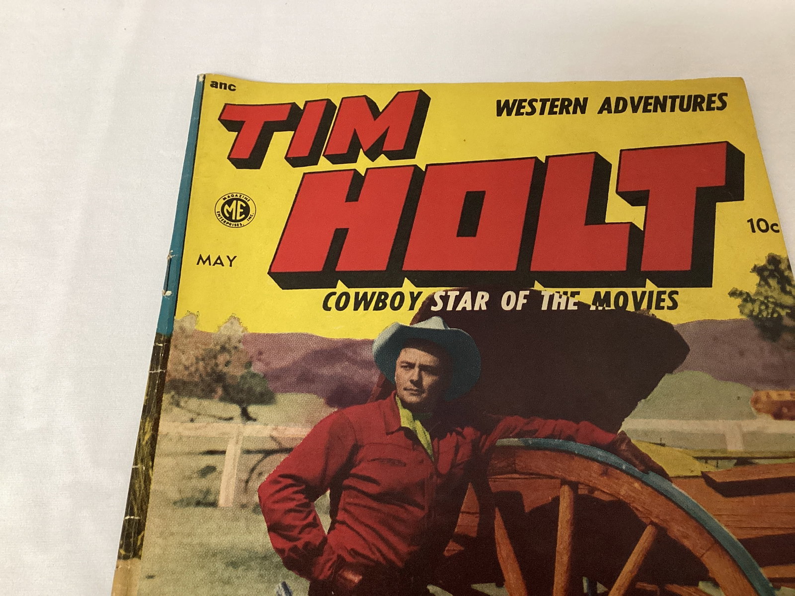 Tim Holt 6 Magazine Enterprises Western Comic Book - 2