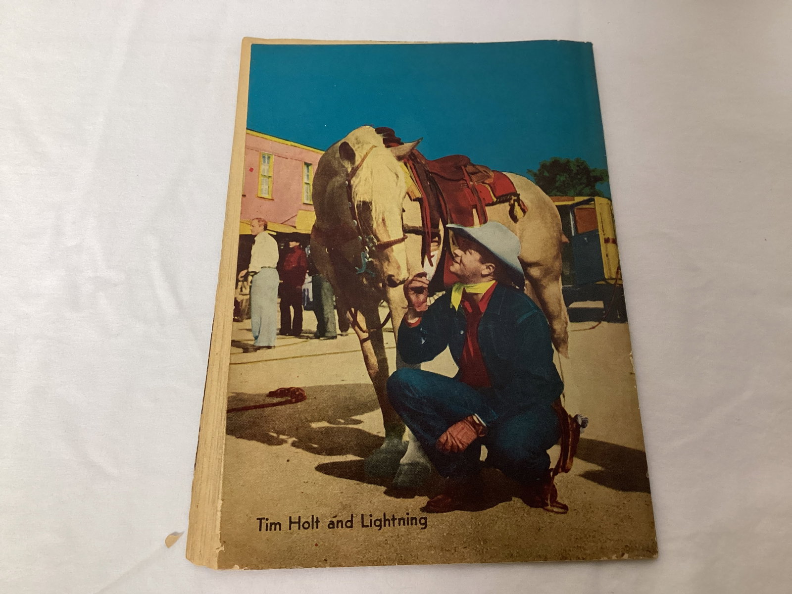 Tim Holt 6 Magazine Enterprises Western Comic Book - 8