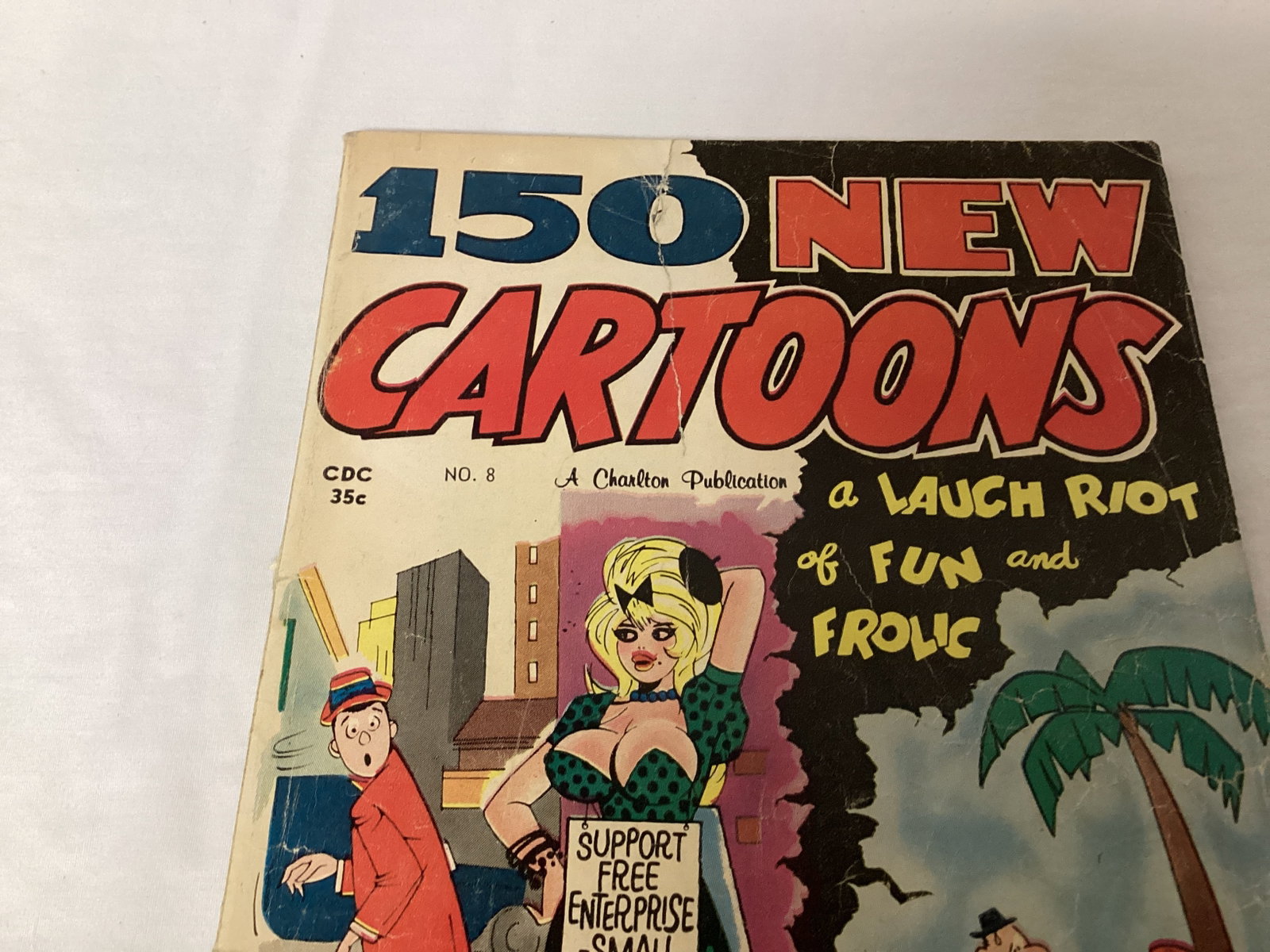 150 New Cartoons 8 Charlton Comic Book - 2