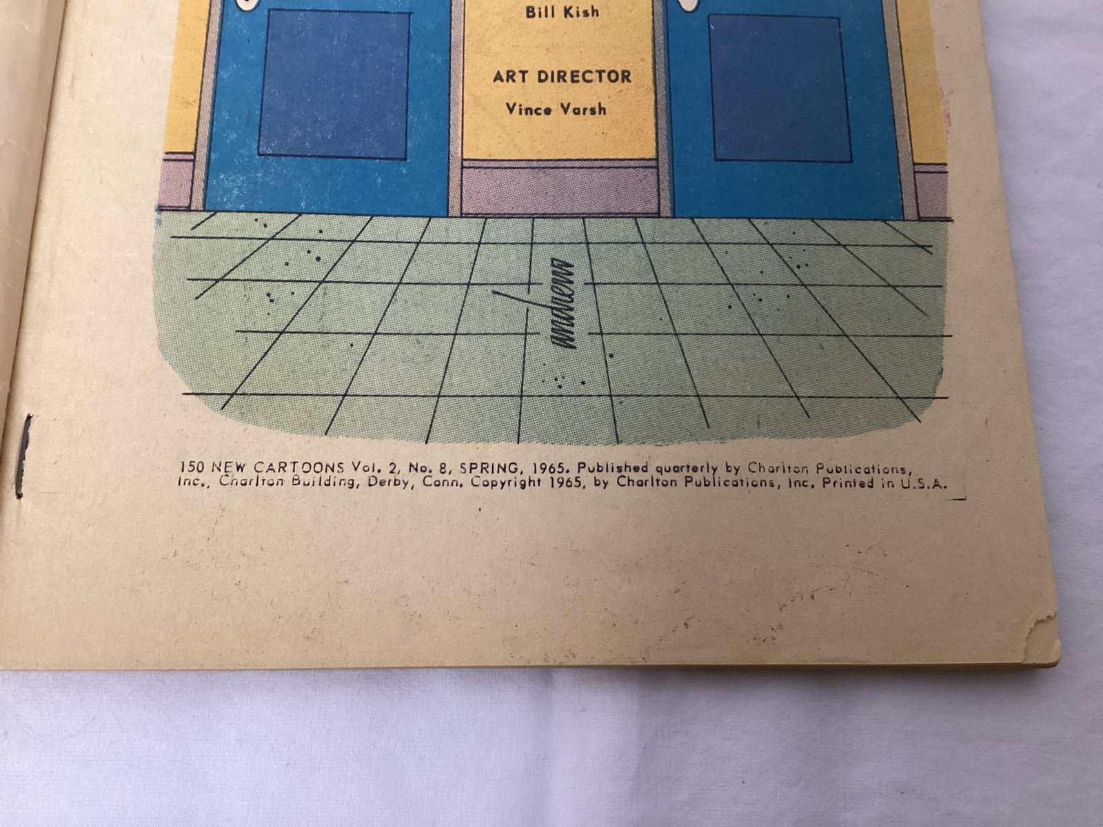 150 New Cartoons 8 Charlton Comic Book - 7