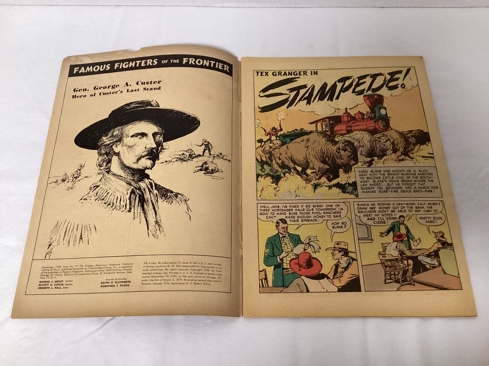 Tex Granger 19 Western Comic Book - 6