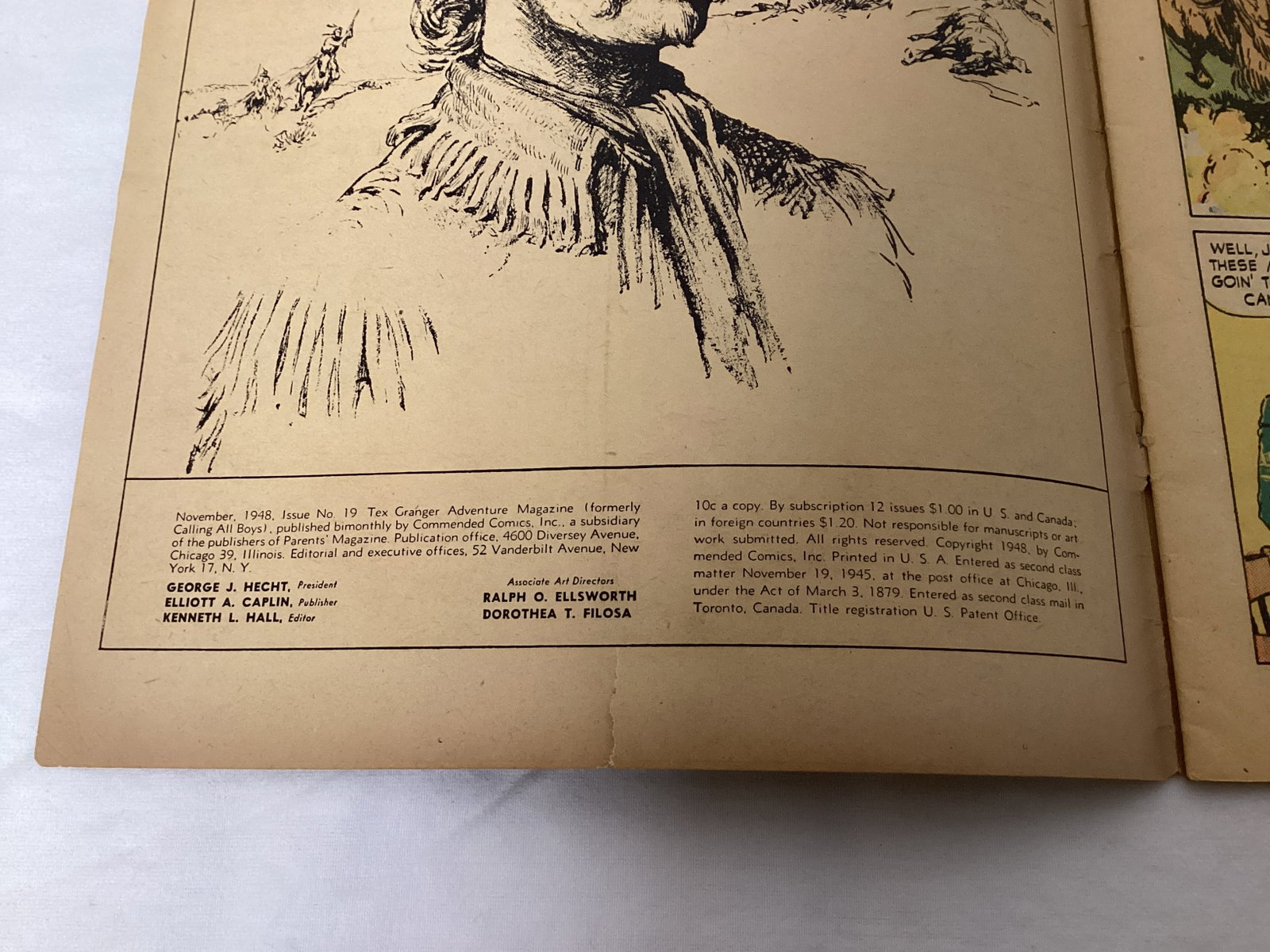Tex Granger 19 Western Comic Book - 7