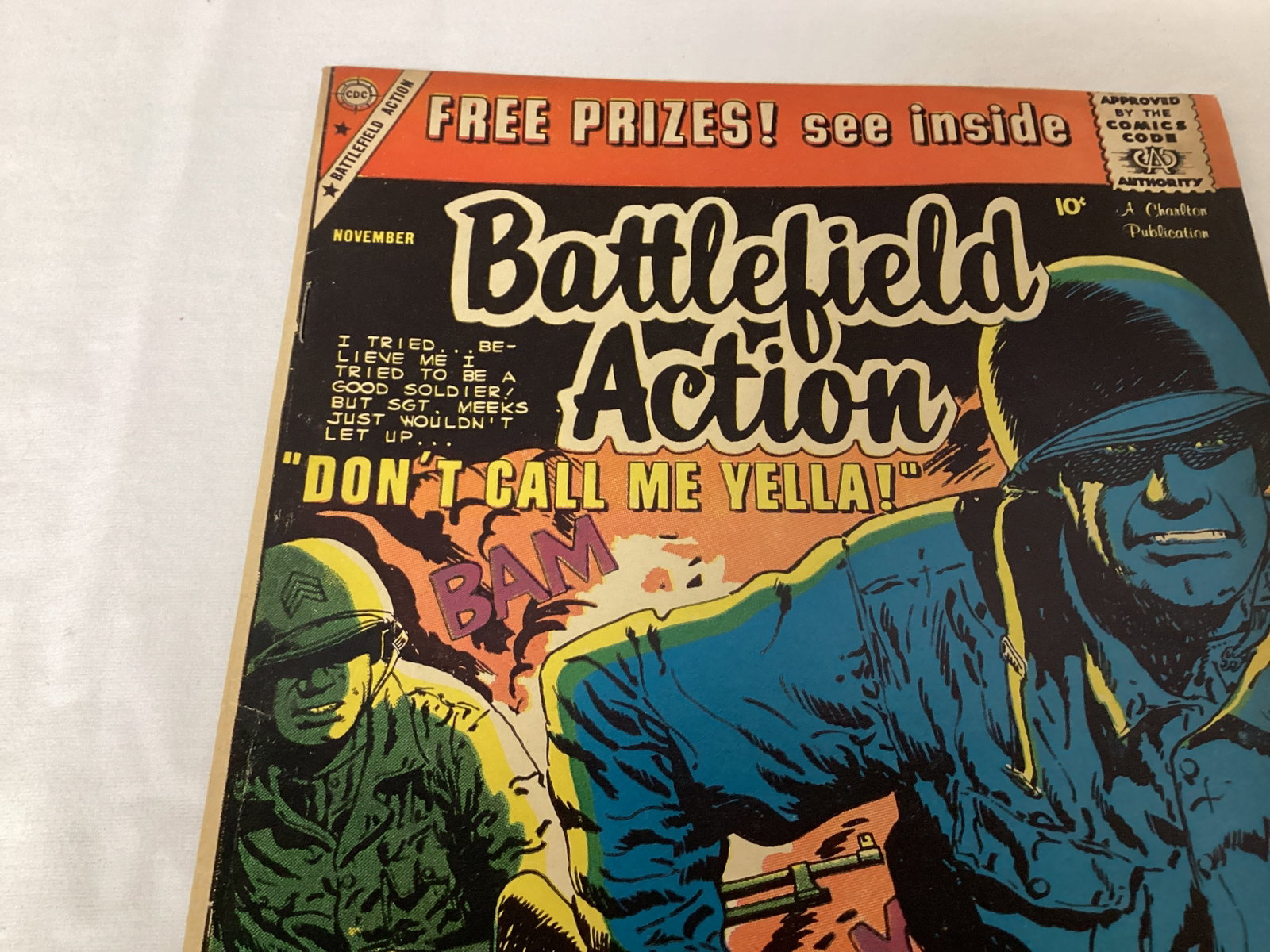 Battlefield Action 27 Charlton Comic Book - 2