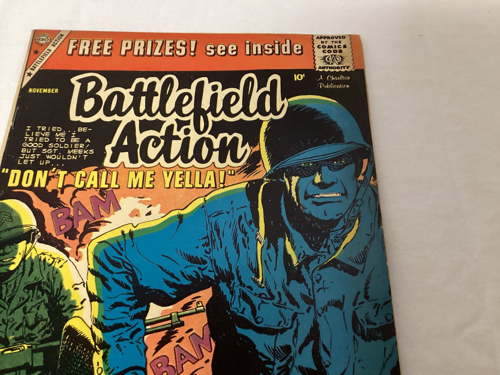 Battlefield Action 27 Charlton Comic Book - 3
