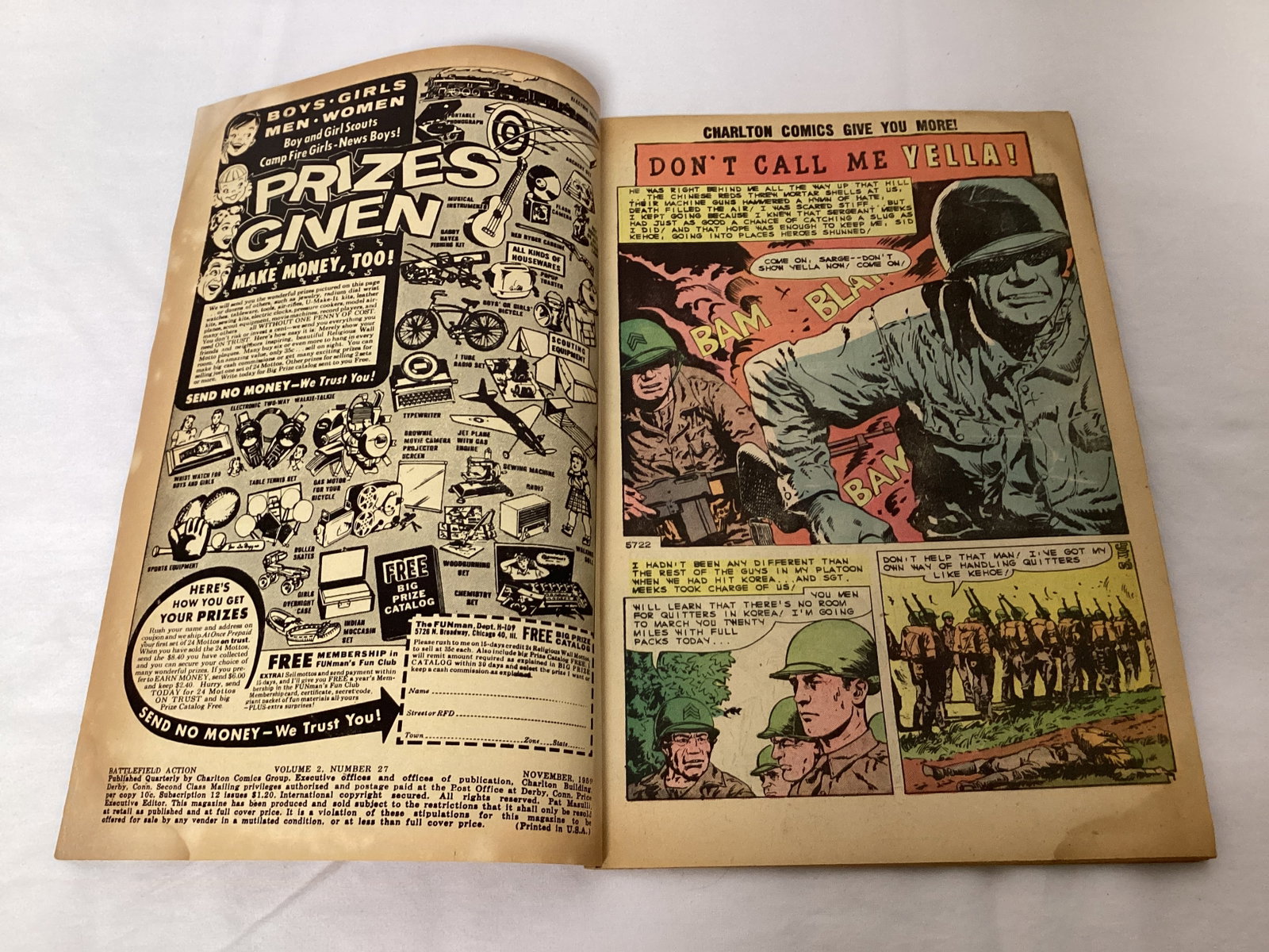 Battlefield Action 27 Charlton Comic Book - 6