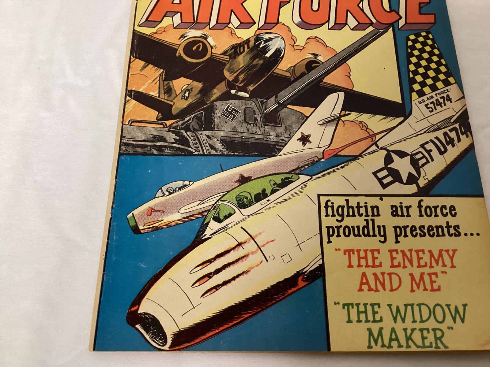 Fightin' Airforce 18 Charlton Comic Book - 4