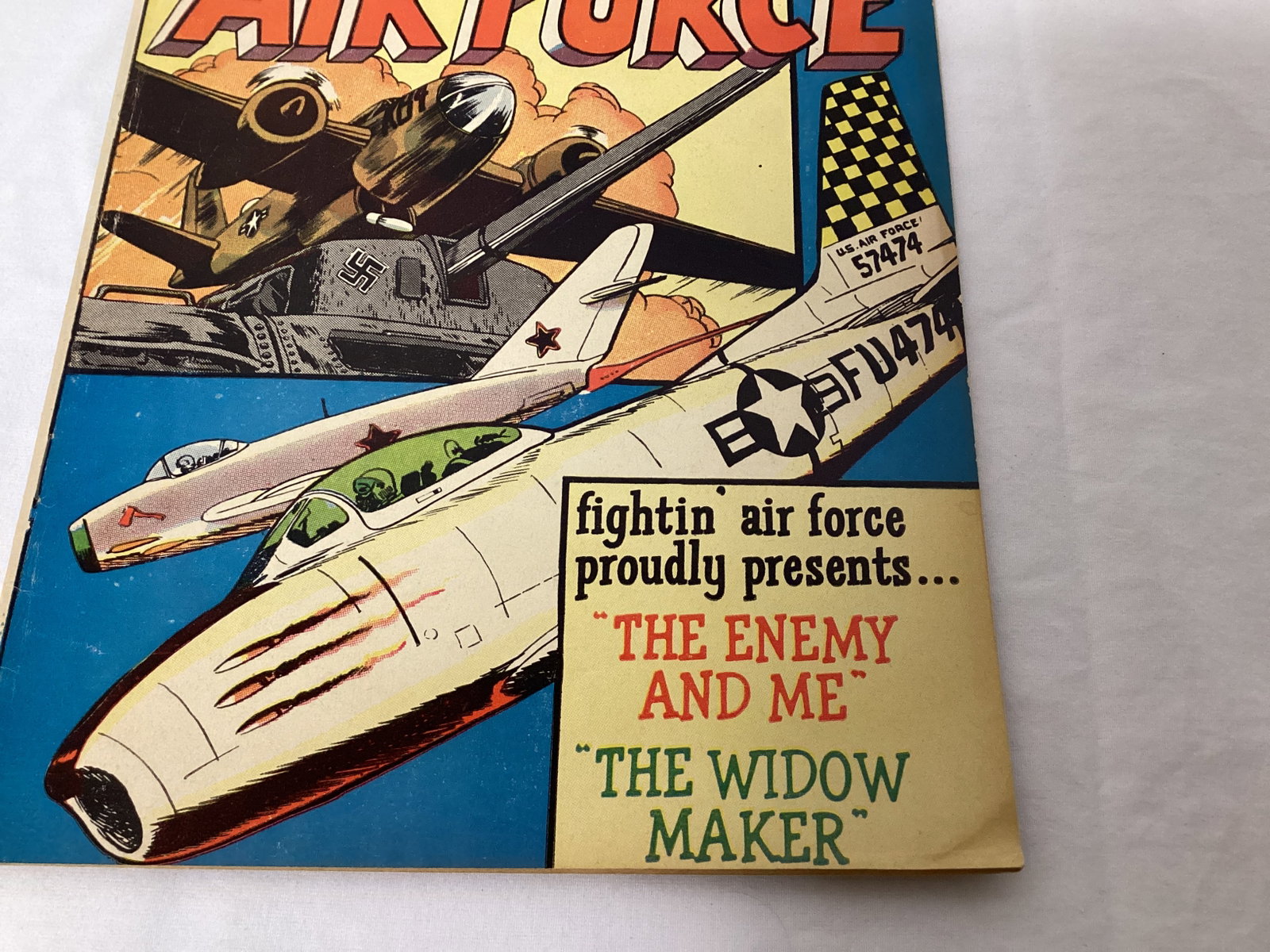Fightin' Airforce 18 Charlton Comic Book - 5