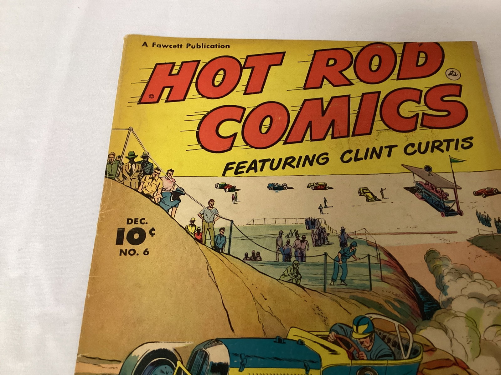 Hot Rod Comics 6 Fawcett Comic Book - 2