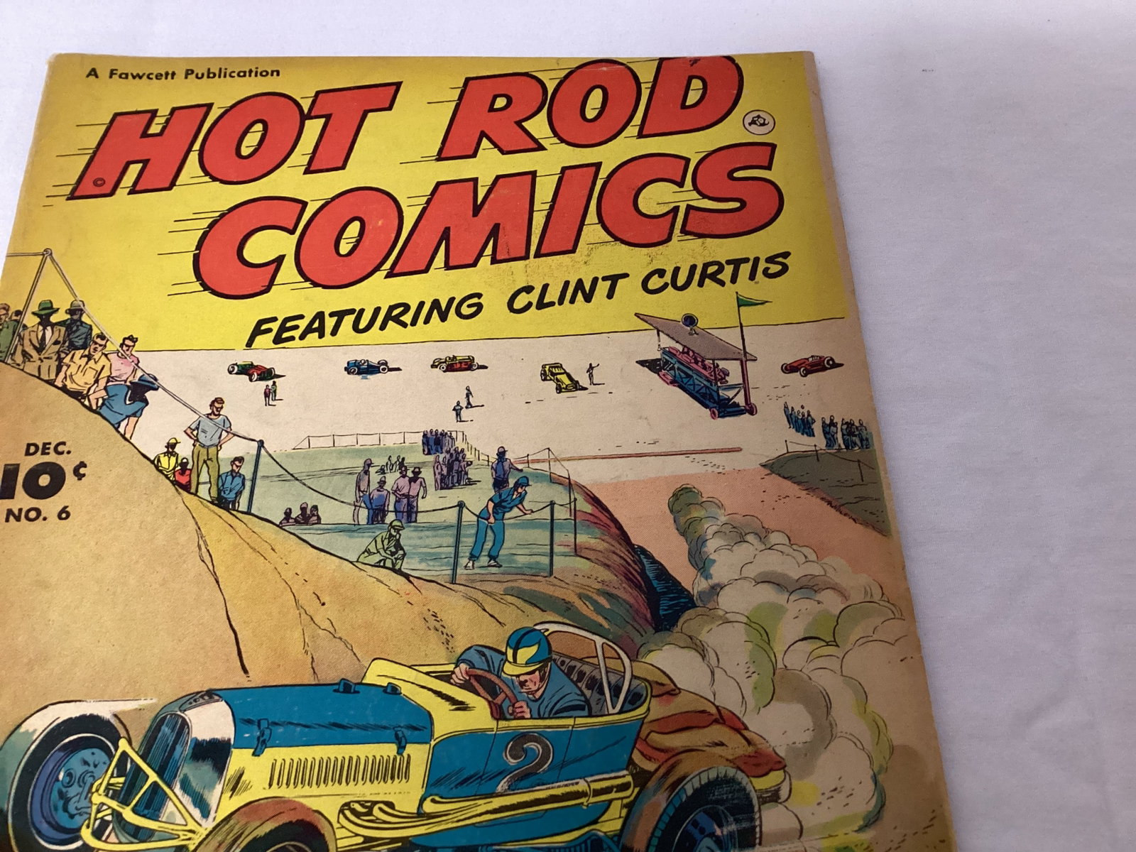 Hot Rod Comics 6 Fawcett Comic Book - 3