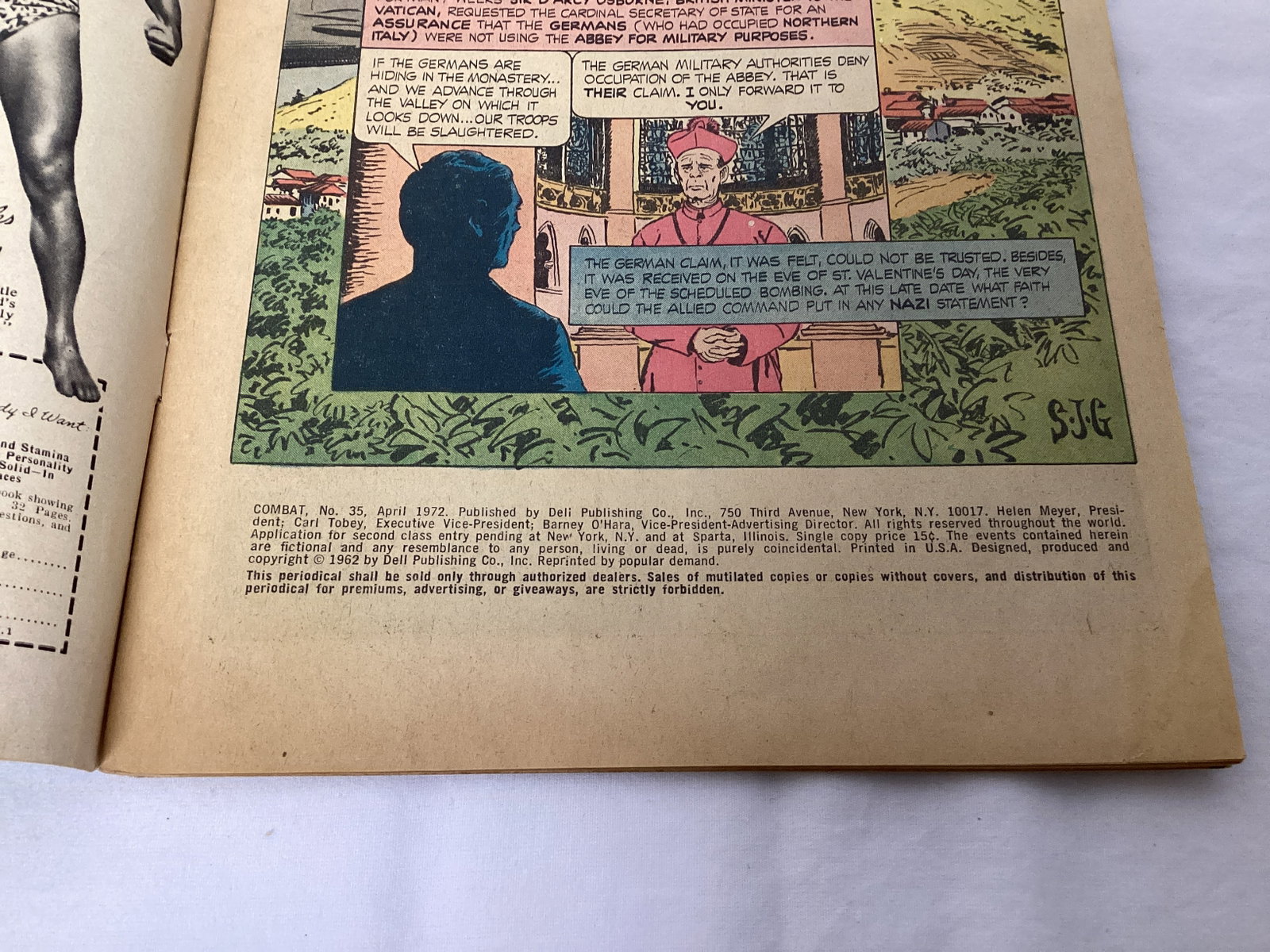 Combat 35 Dell War Comic Book - 7