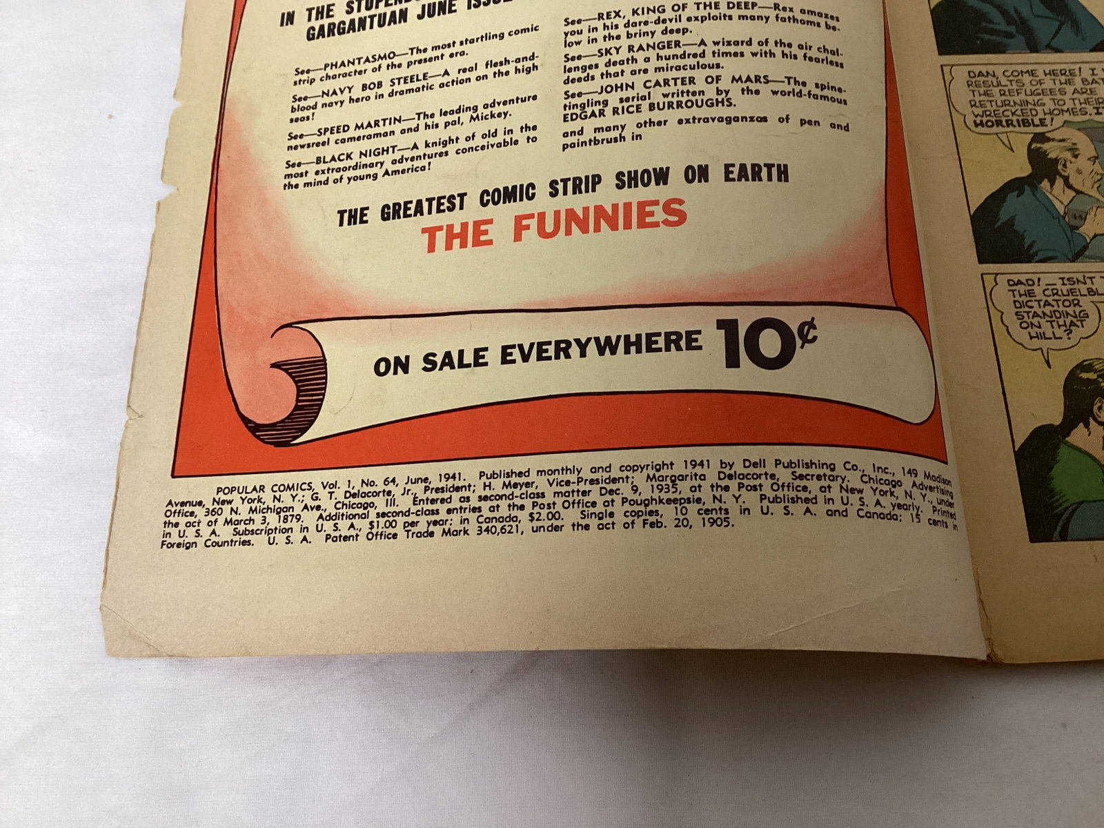 Popular Comics 64 Dell Comic Book - 7