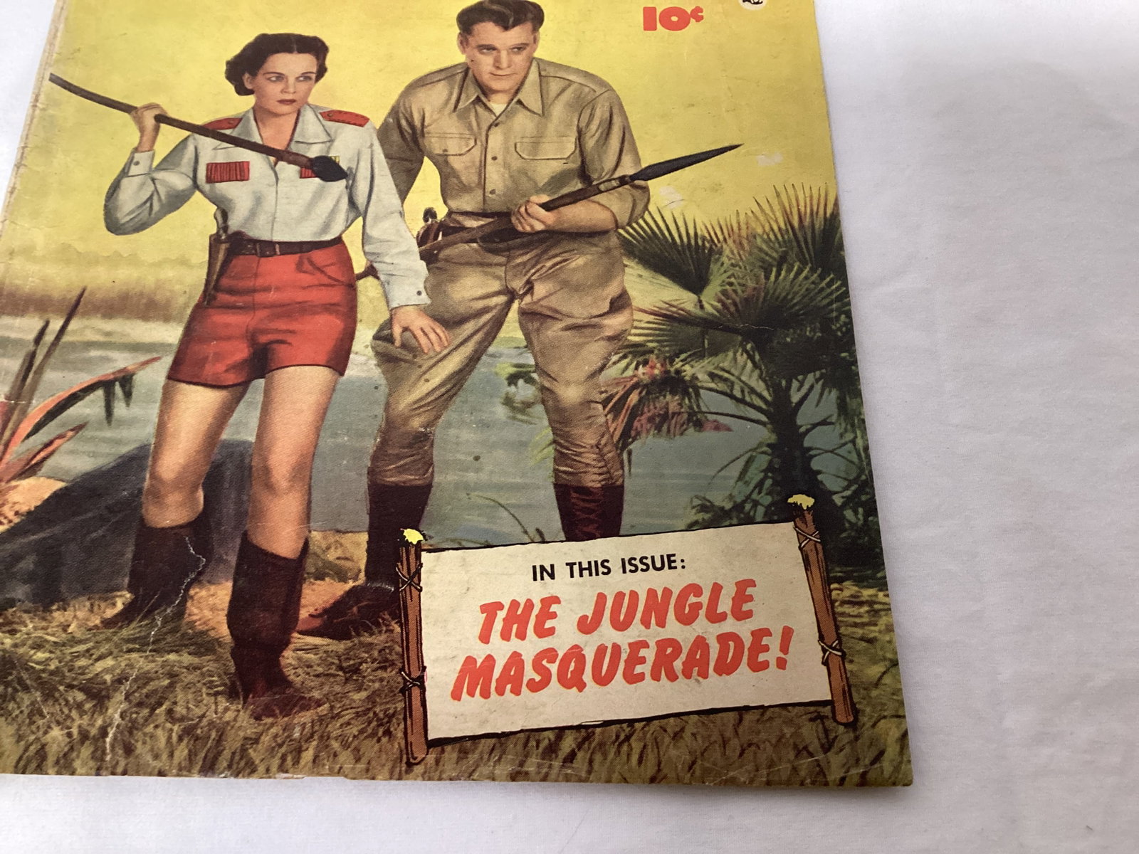 Nyoka the Jungle Girl 58 Fawcett Comic Book - 5