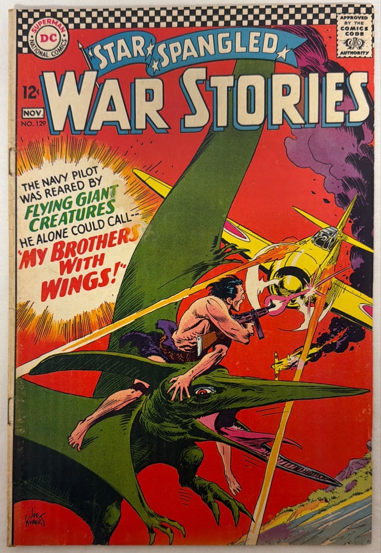 Star Spangled War Stories 129 DC Comic Book: 1966, please preview and see all photos for condition