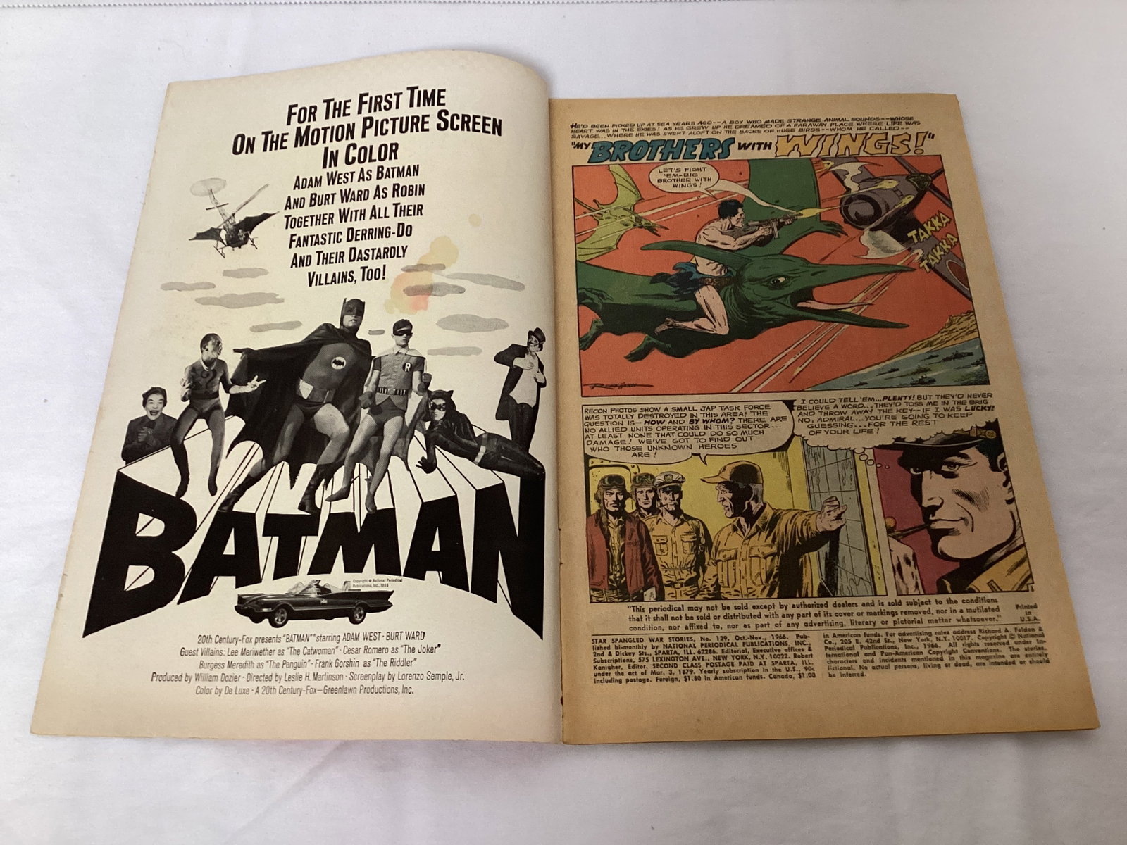 Star Spangled War Stories 129 DC Comic Book - 6
