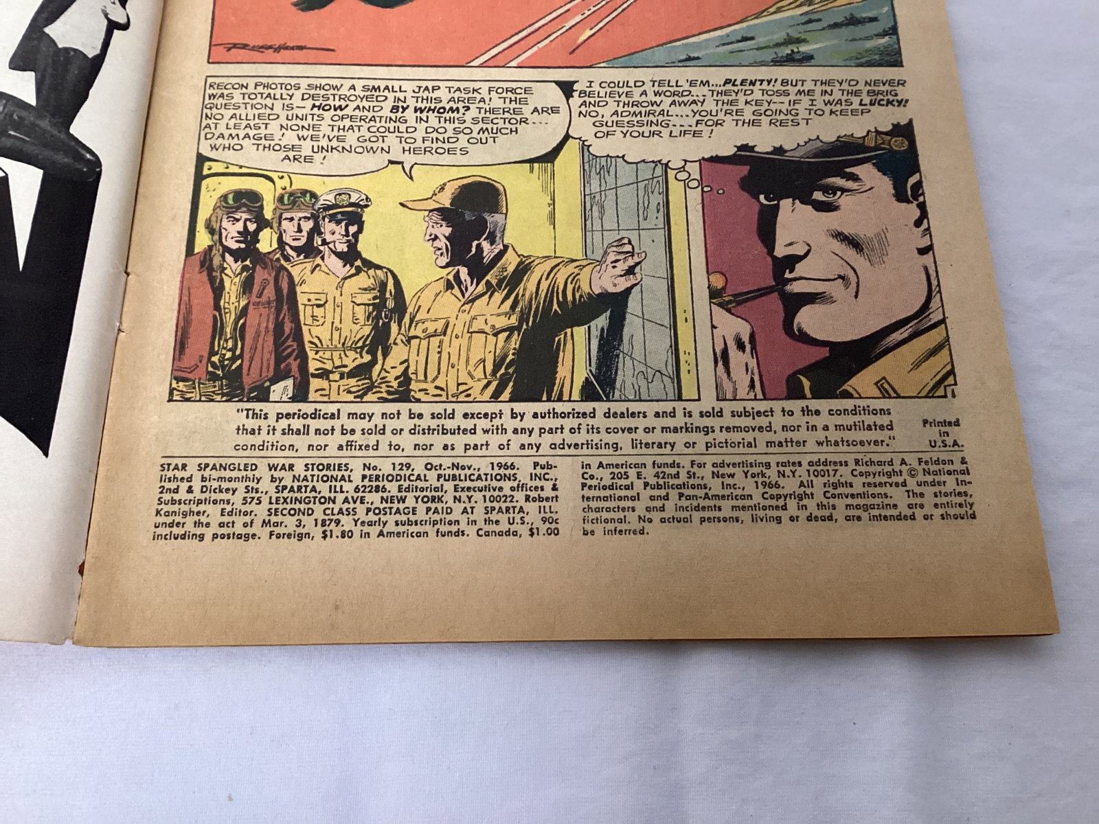 Star Spangled War Stories 129 DC Comic Book - 7