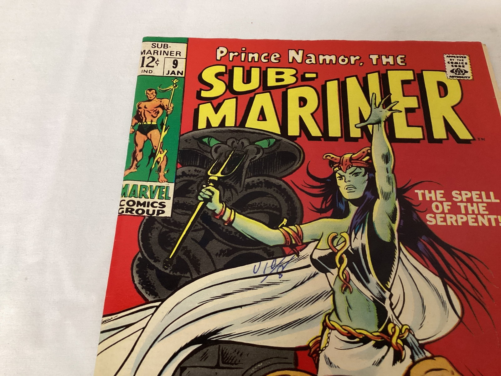 Submariner 9 Marvel Comic Book - 2