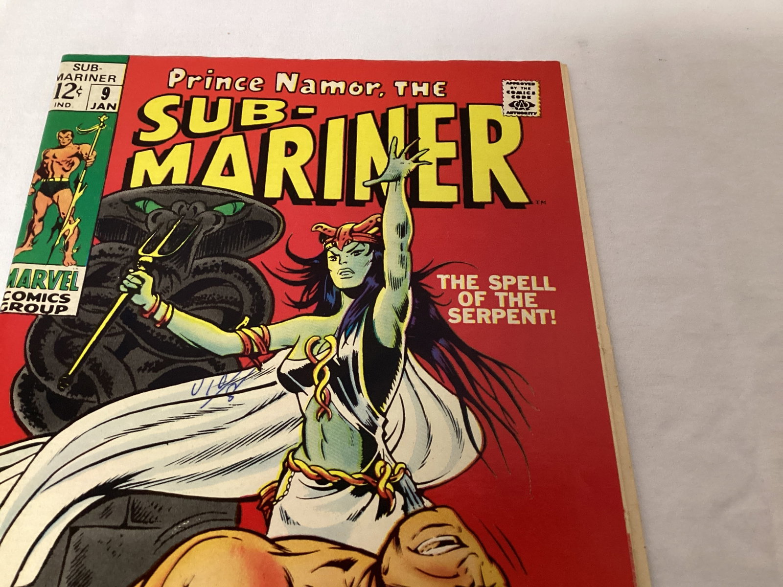Submariner 9 Marvel Comic Book - 3