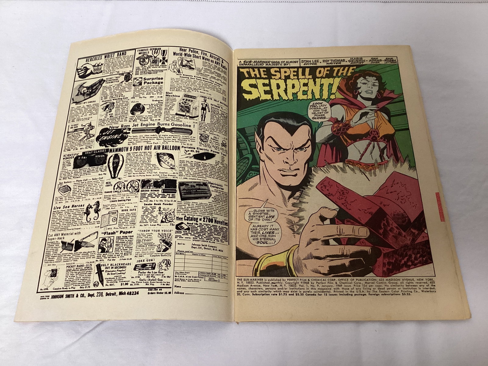Submariner 9 Marvel Comic Book - 6