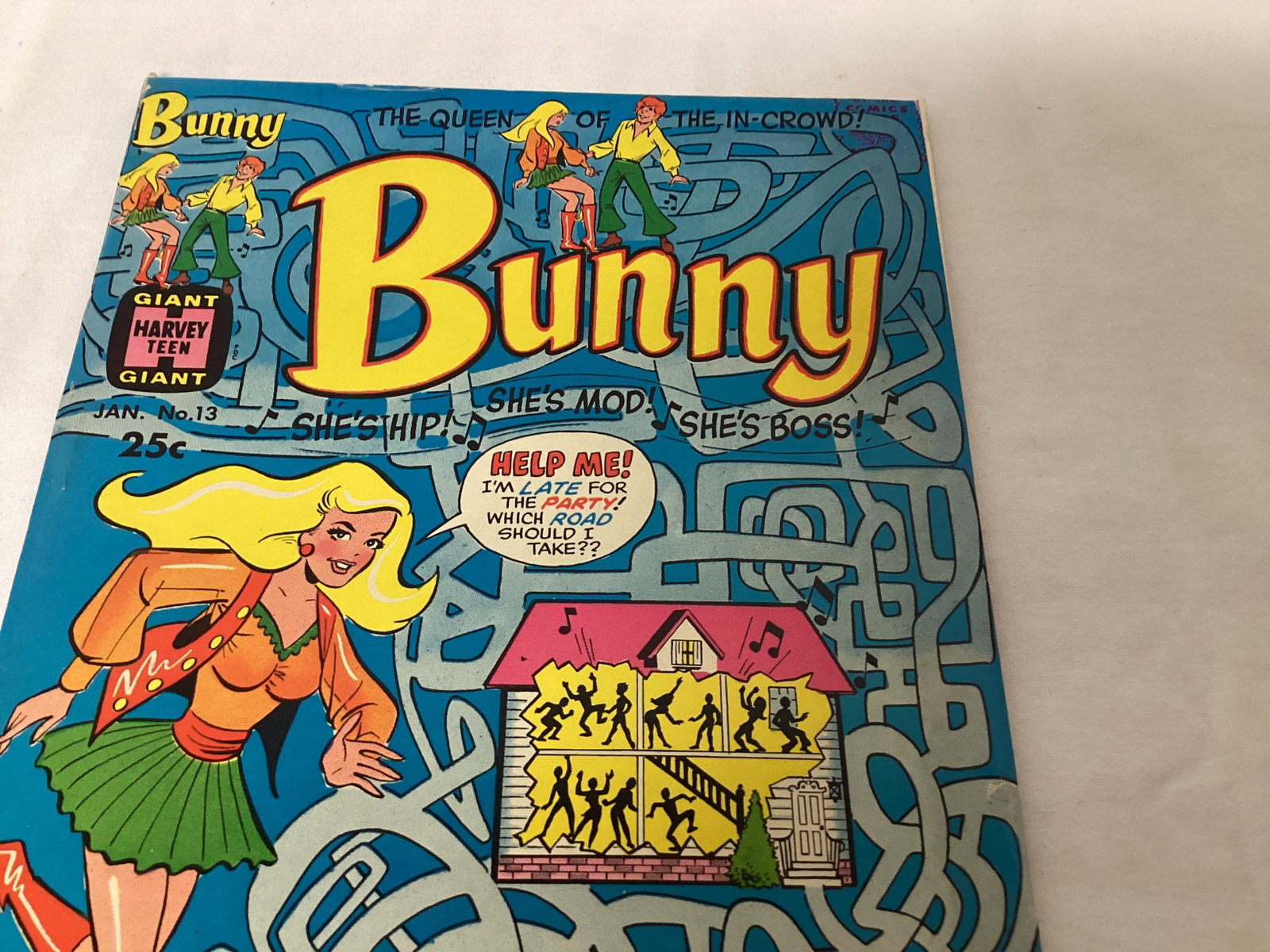 Bunny 13 Harvey Comic Book - 3