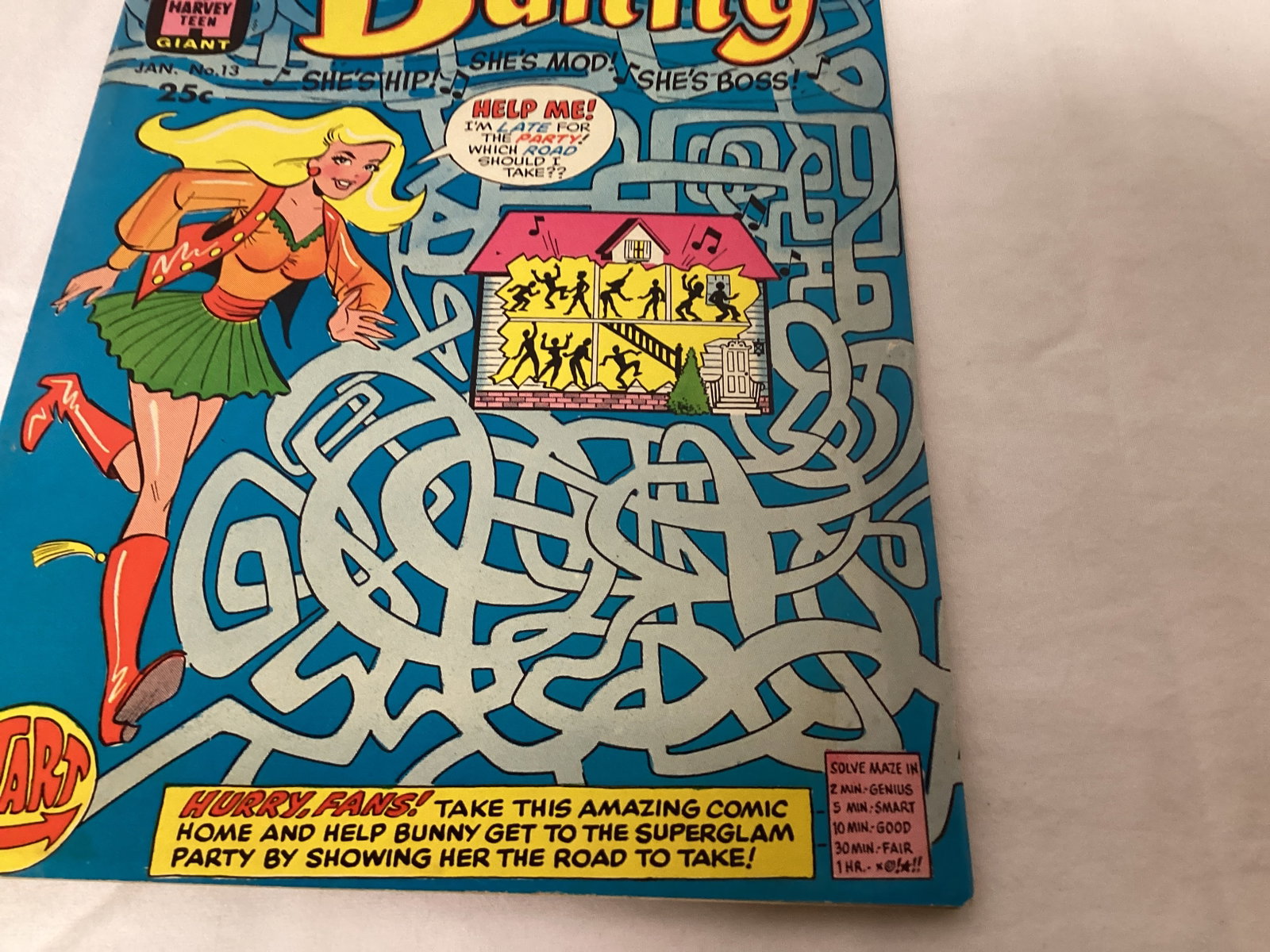 Bunny 13 Harvey Comic Book - 5