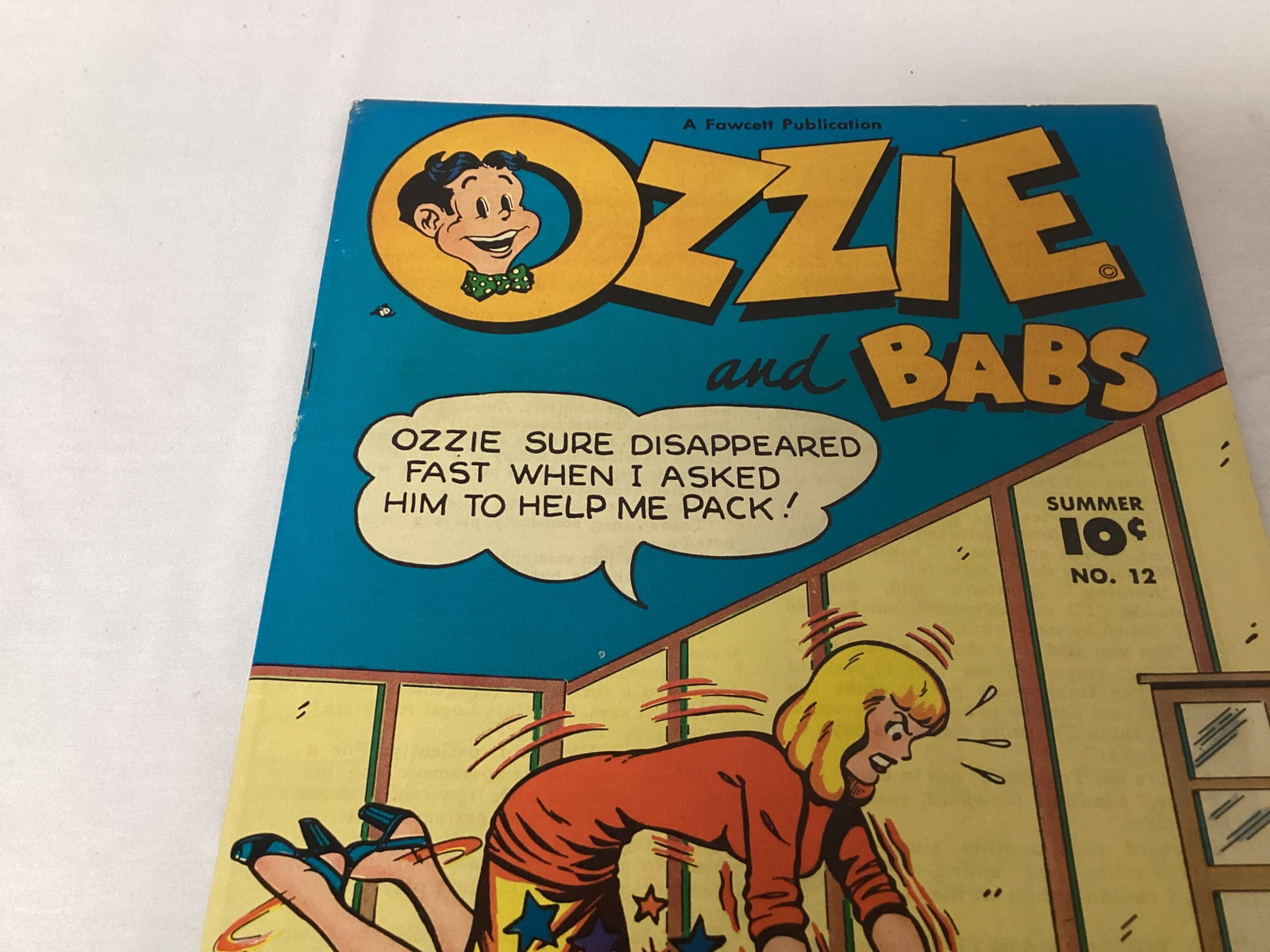 Ozzie and Babs 12 Fawcett Comic Book - 2
