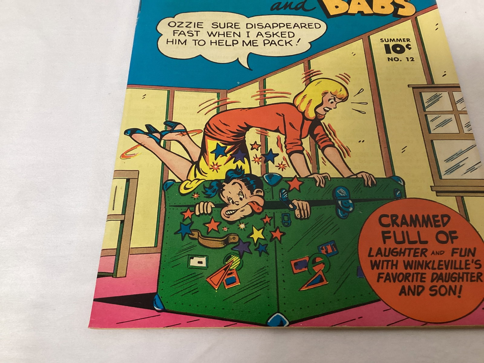 Ozzie and Babs 12 Fawcett Comic Book - 4