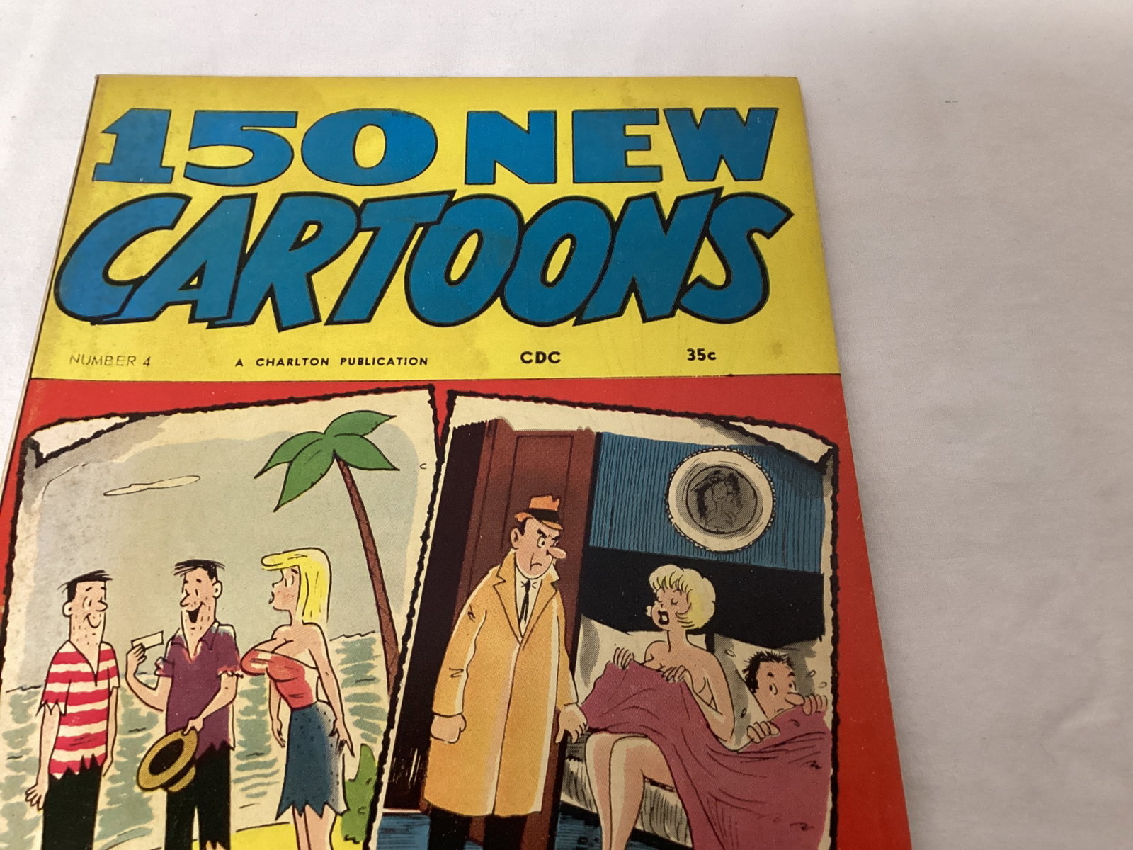 150 New Cartoons 4 Charlton Comic Book - 3