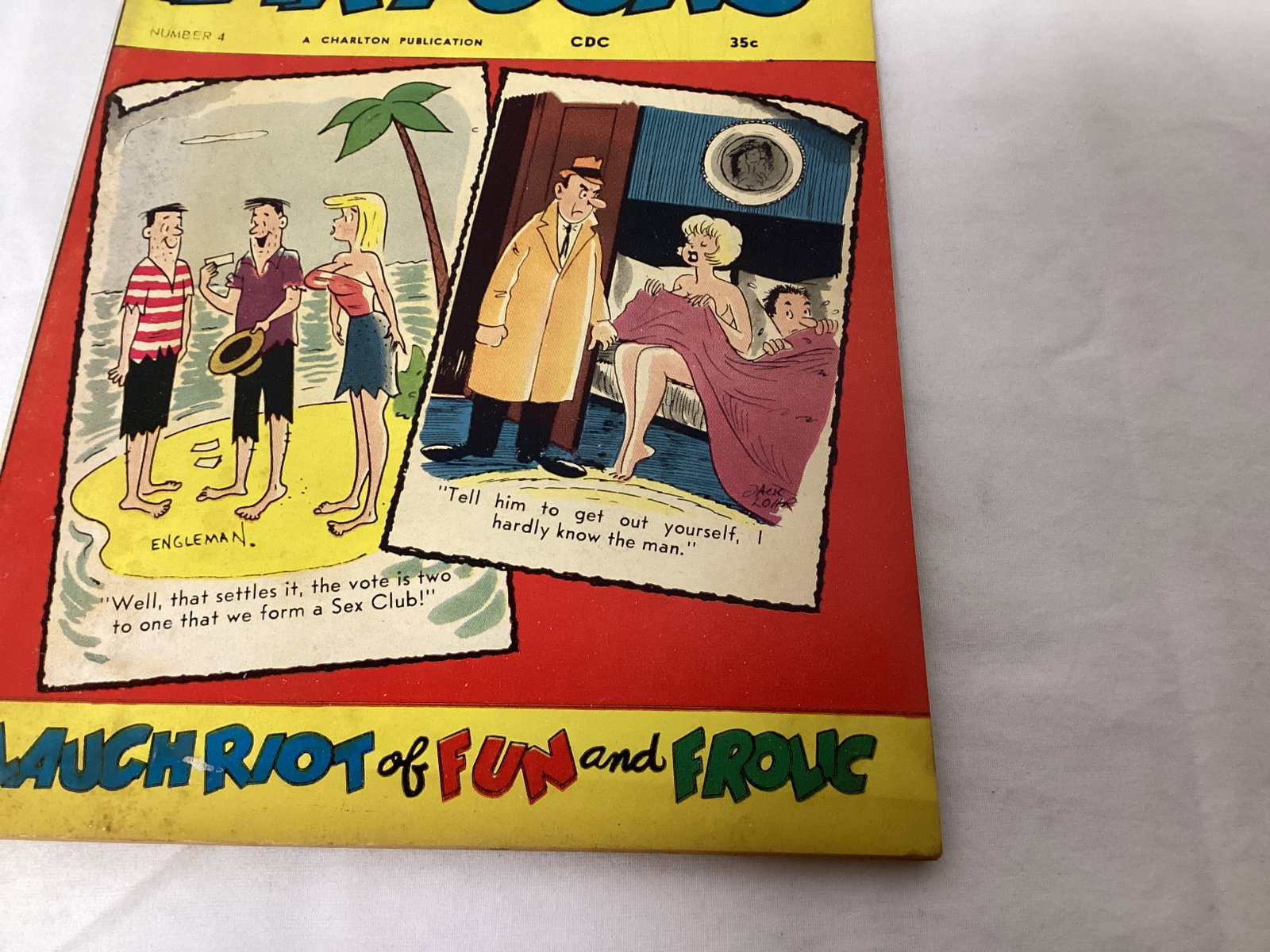 150 New Cartoons 4 Charlton Comic Book - 5