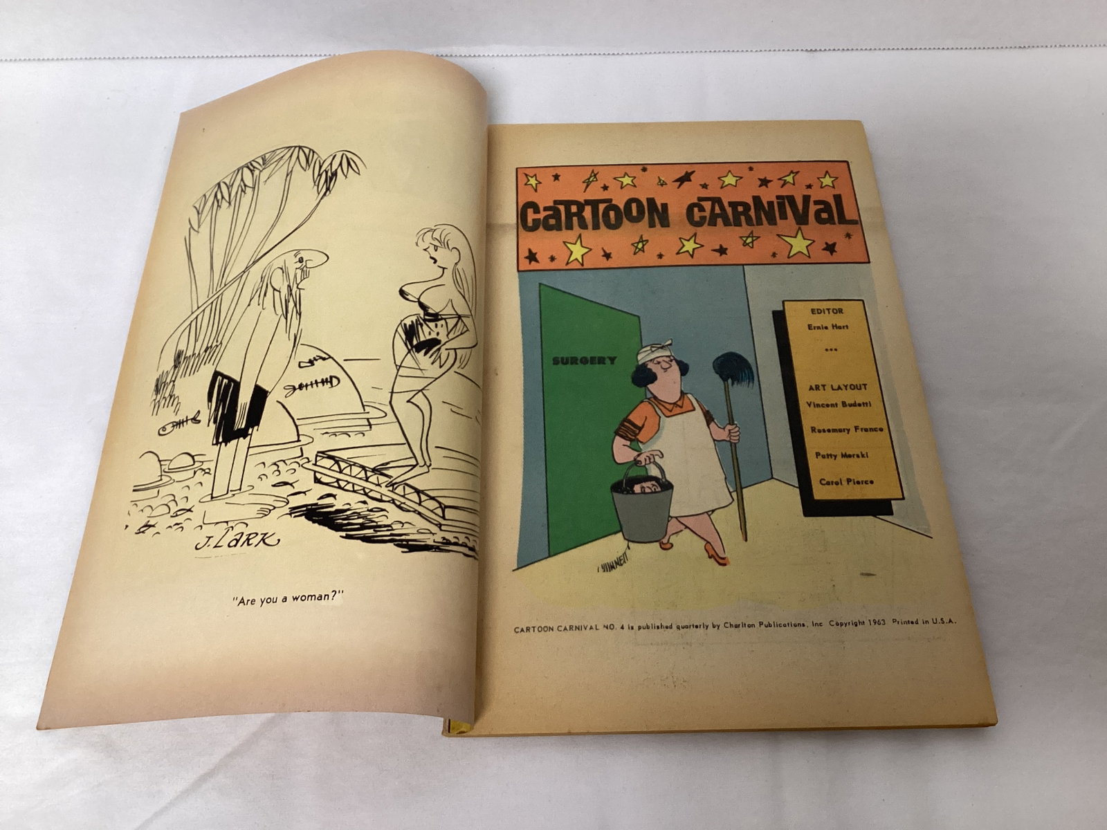 150 New Cartoons 4 Charlton Comic Book - 6
