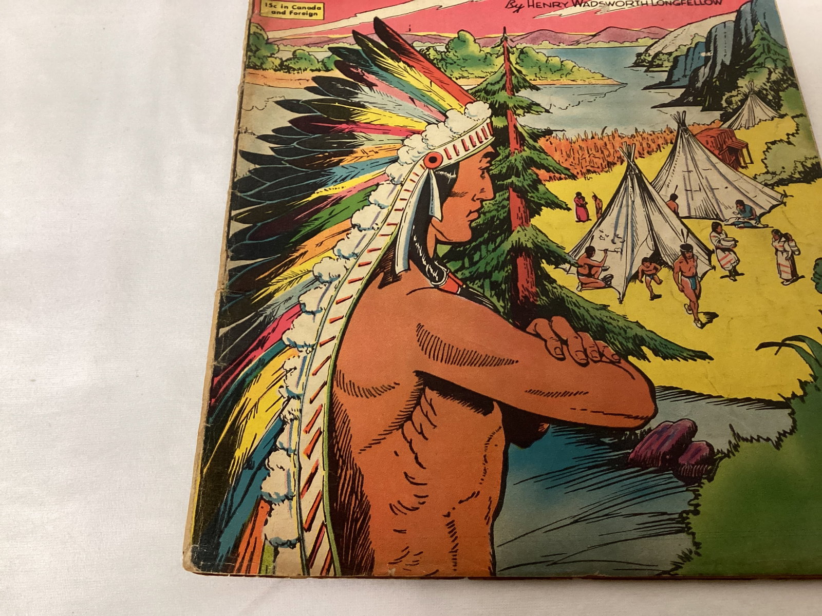 Classics Illustrated 57 Song of Hiawatha Comic Book - 4