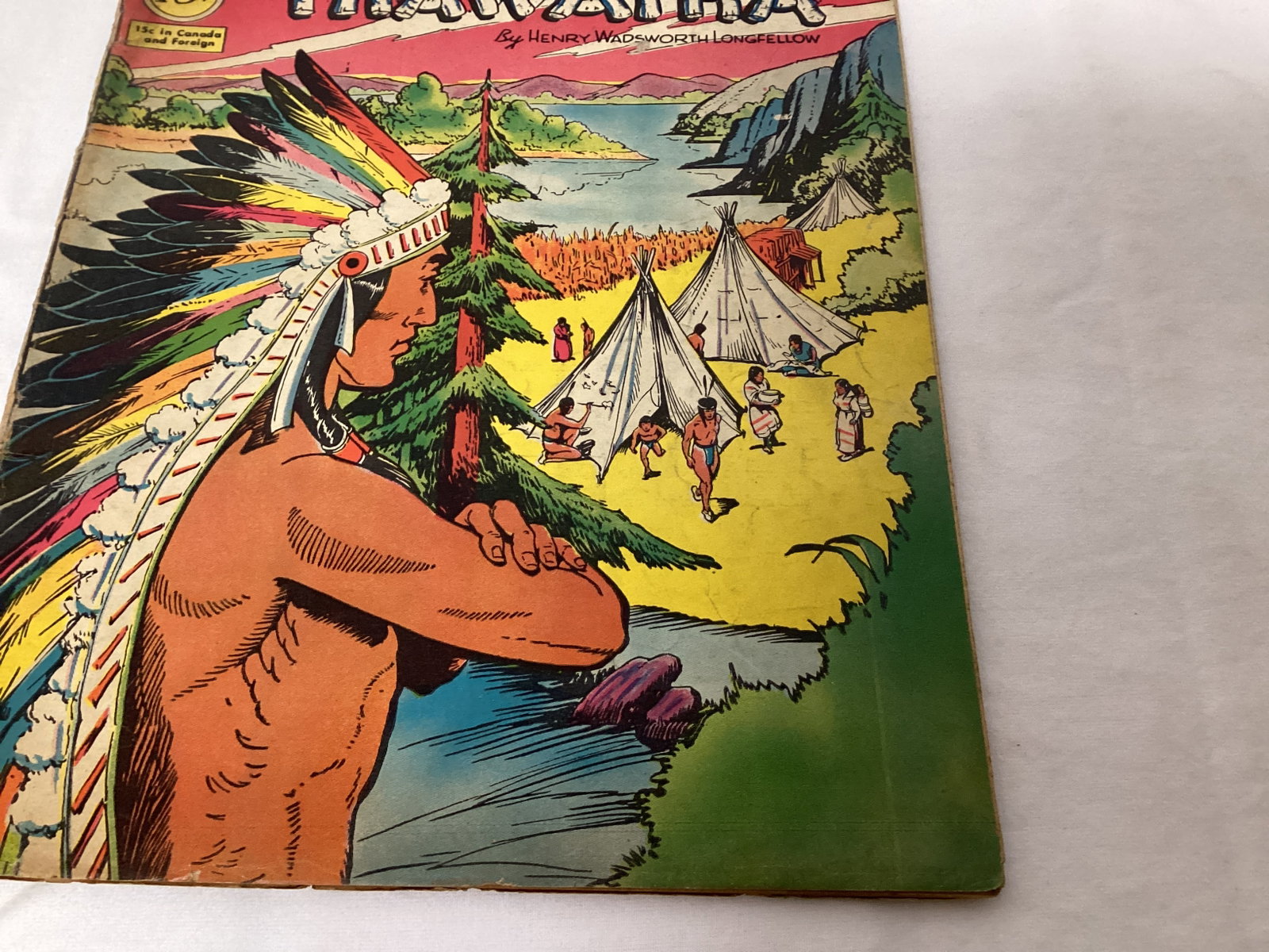Classics Illustrated 57 Song of Hiawatha Comic Book - 5