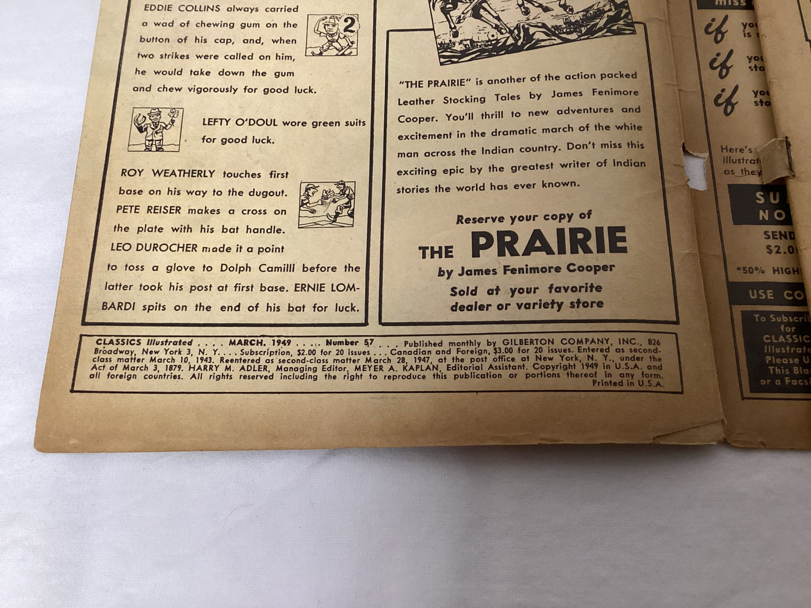 Classics Illustrated 57 Song of Hiawatha Comic Book - 7
