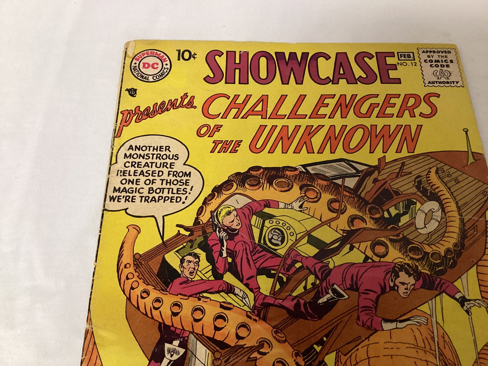 Showcase 12 DC Challengers of the Unknown Comic Book - 2