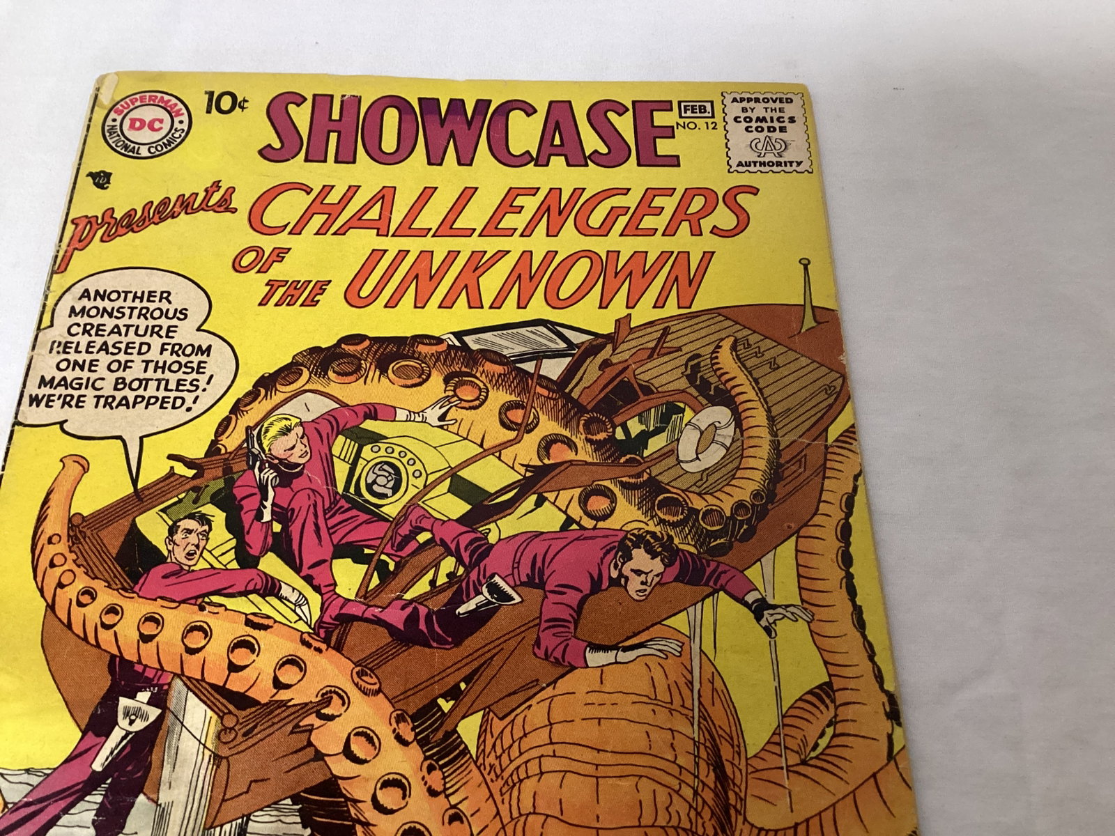 Showcase 12 DC Challengers of the Unknown Comic Book - 3