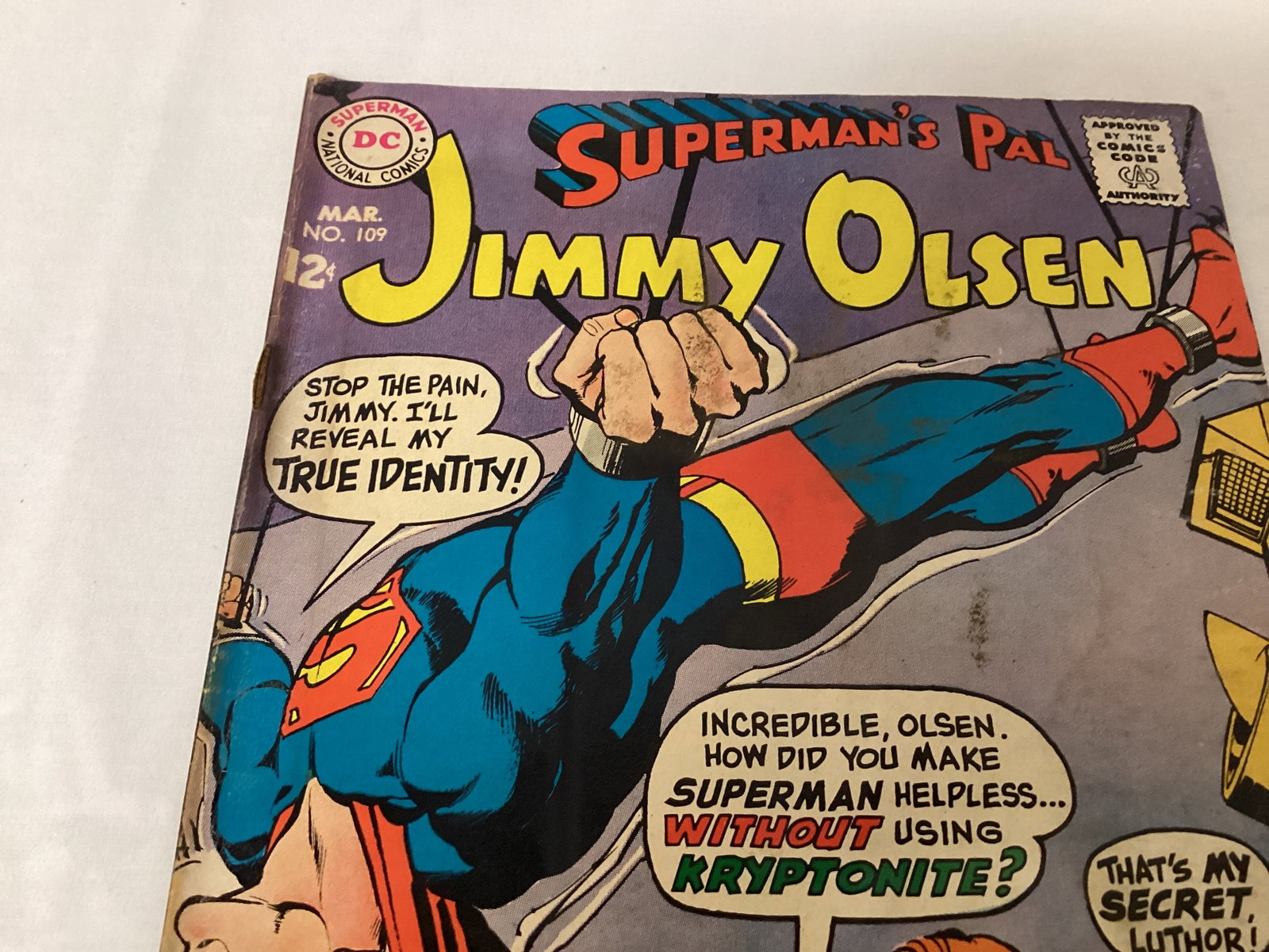 Superman's Pal Jimmy Olsen 109 DC Comic Book - 2