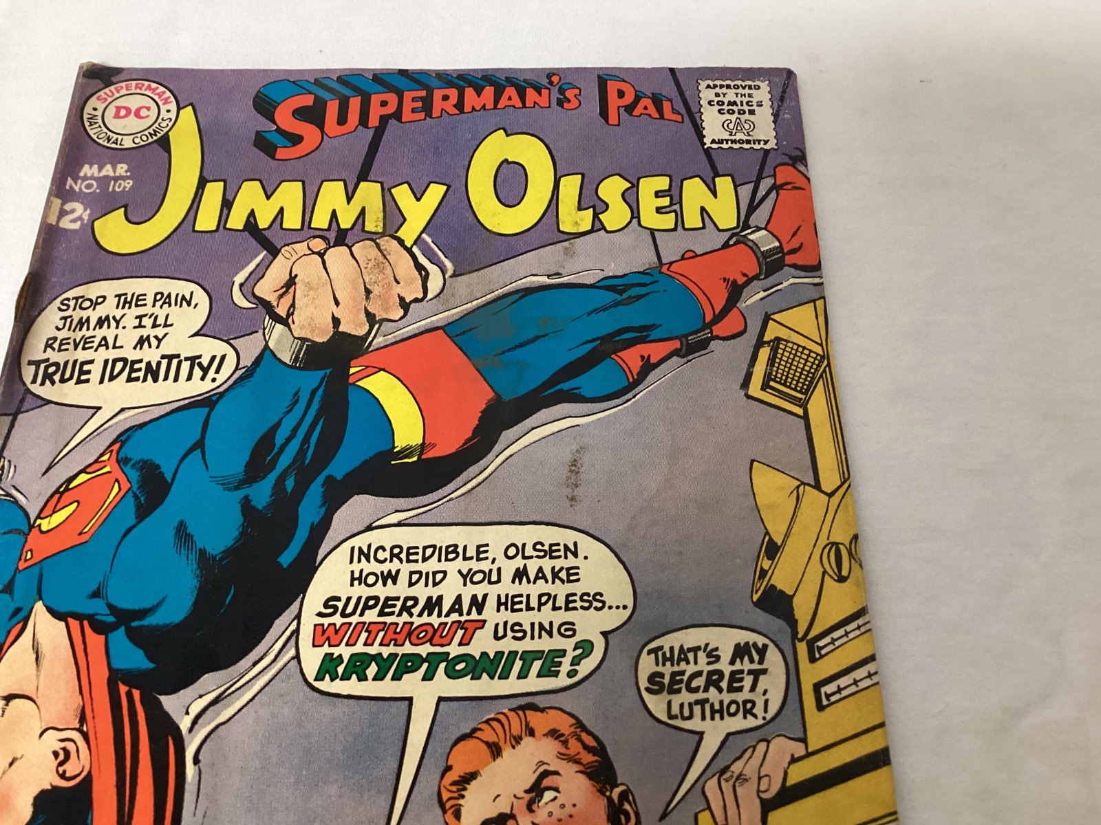 Superman's Pal Jimmy Olsen 109 DC Comic Book - 3