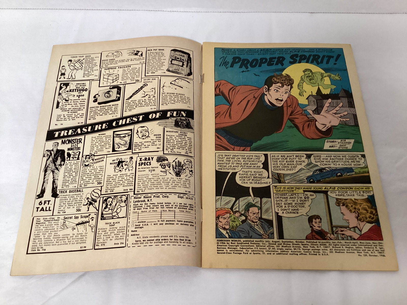 Forbidden Worlds 139 ACG Comic Book - 6