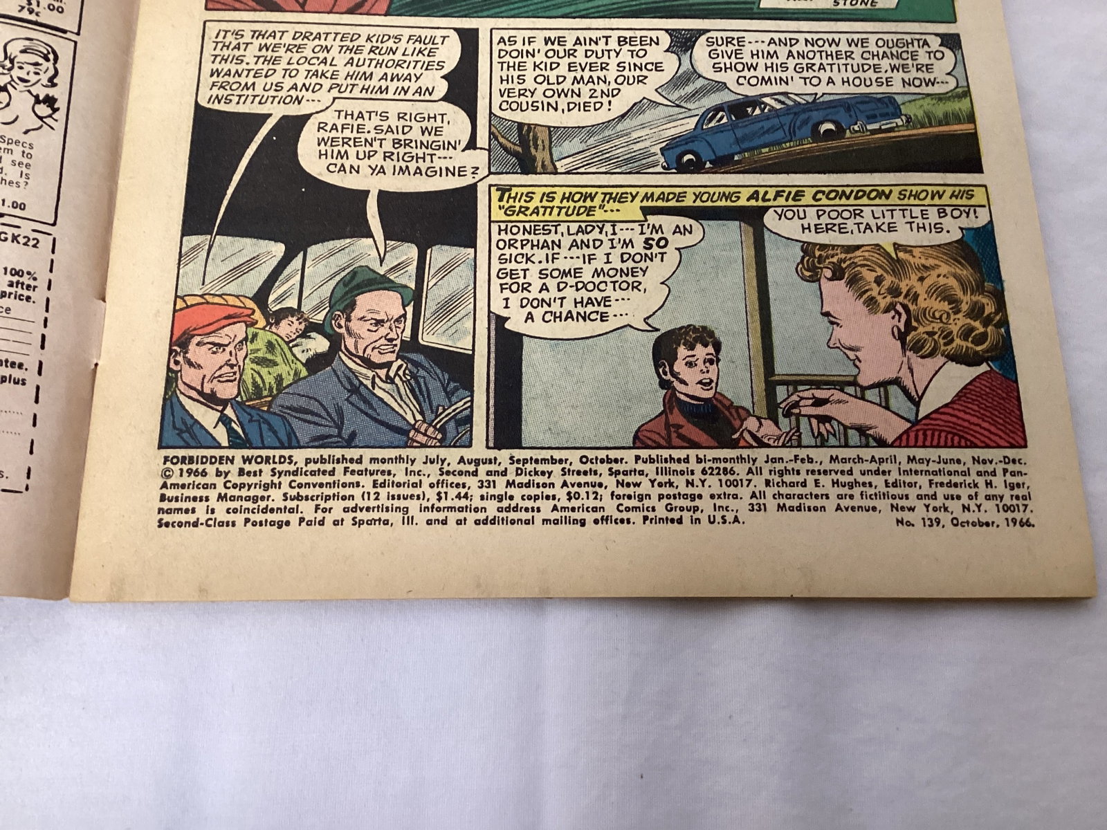 Forbidden Worlds 139 ACG Comic Book - 7