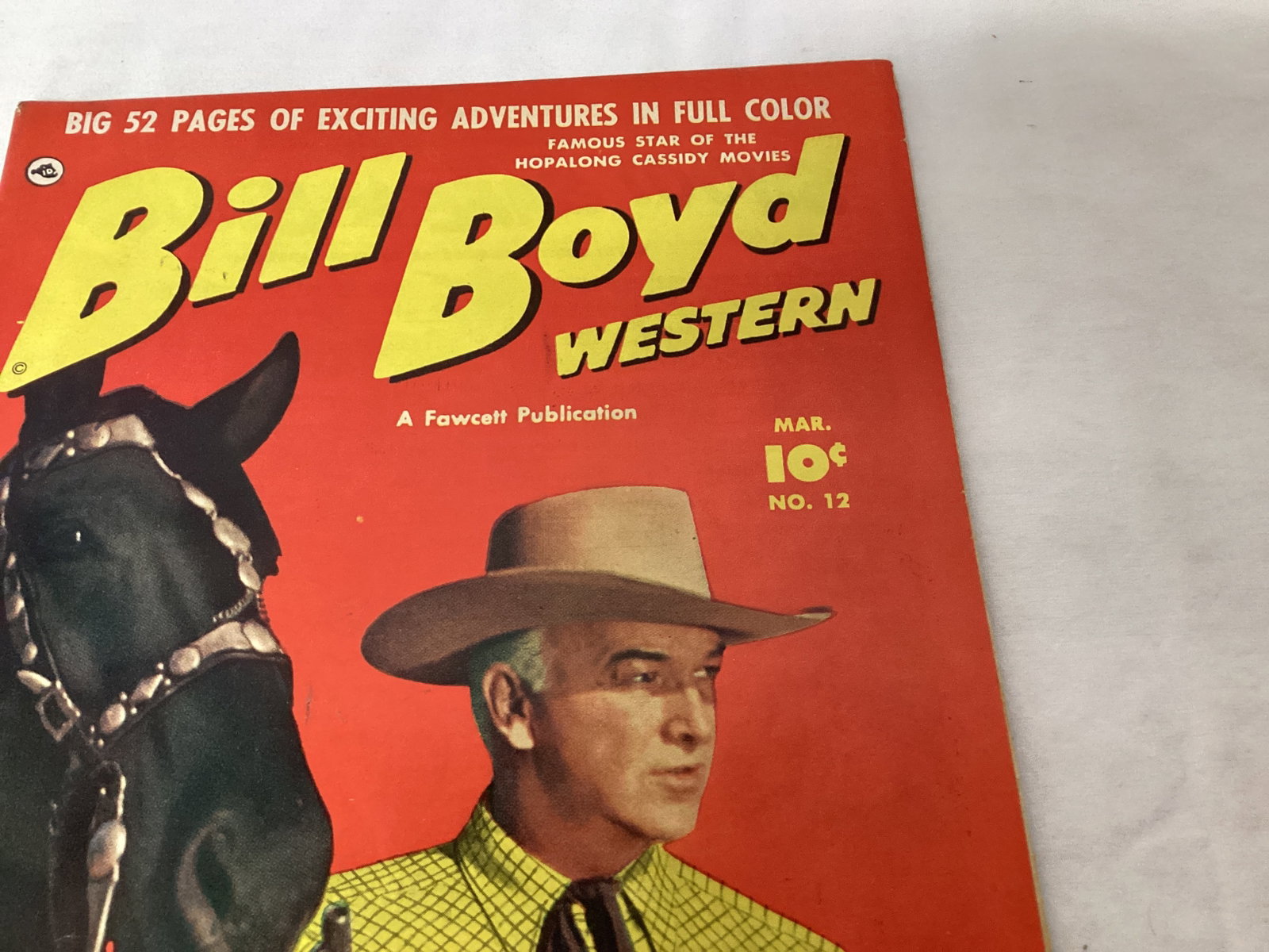 Bill Boyd Western 12 Fawcett Comic Book - 3